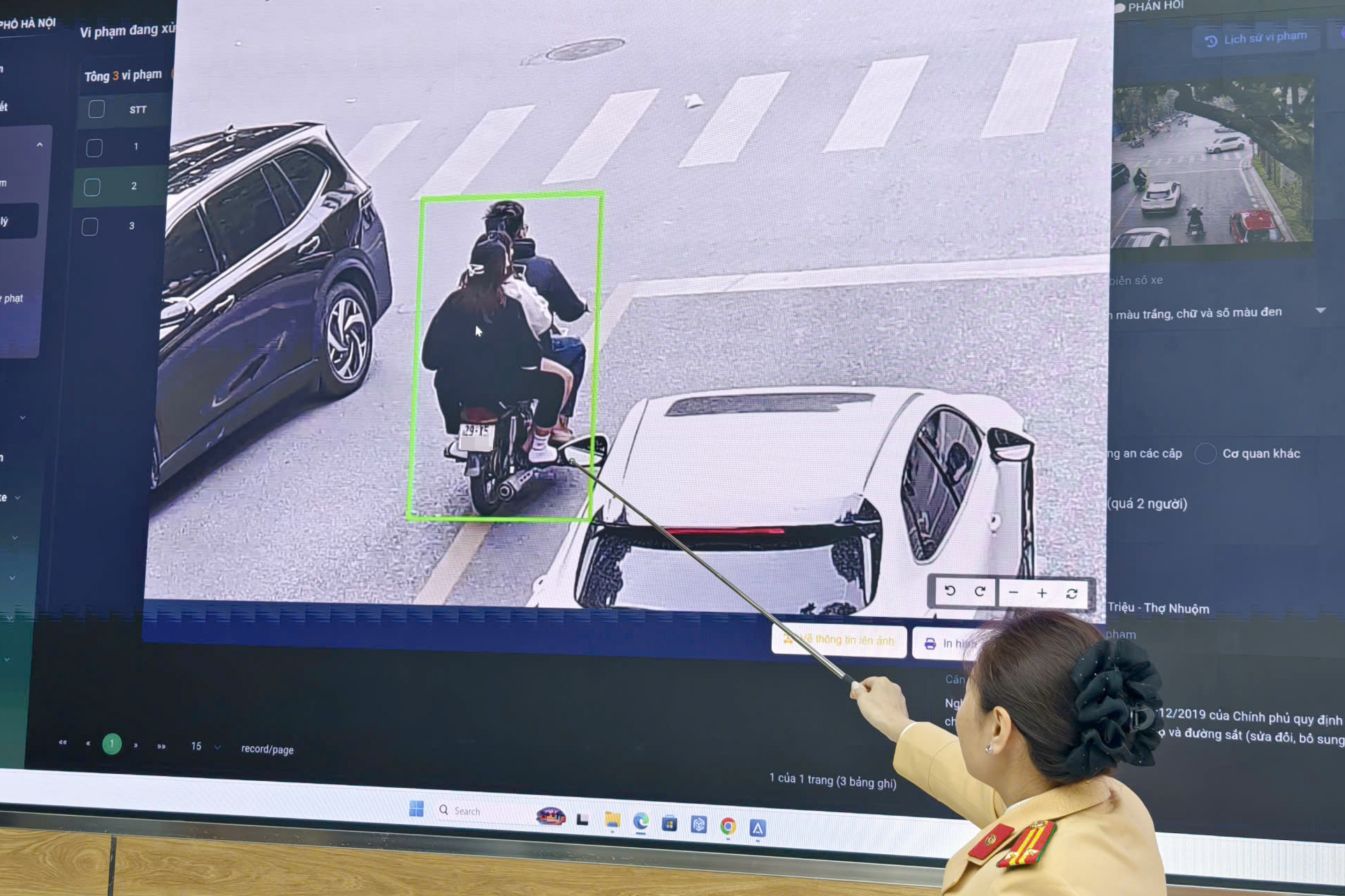 H&agrave; Nội: H&igrave;nh ảnh h&agrave;ng loạt &ocirc; t&ocirc;, xe m&aacute;y vi phạm bị camera AI "bắt quả tang"- Ảnh 11.