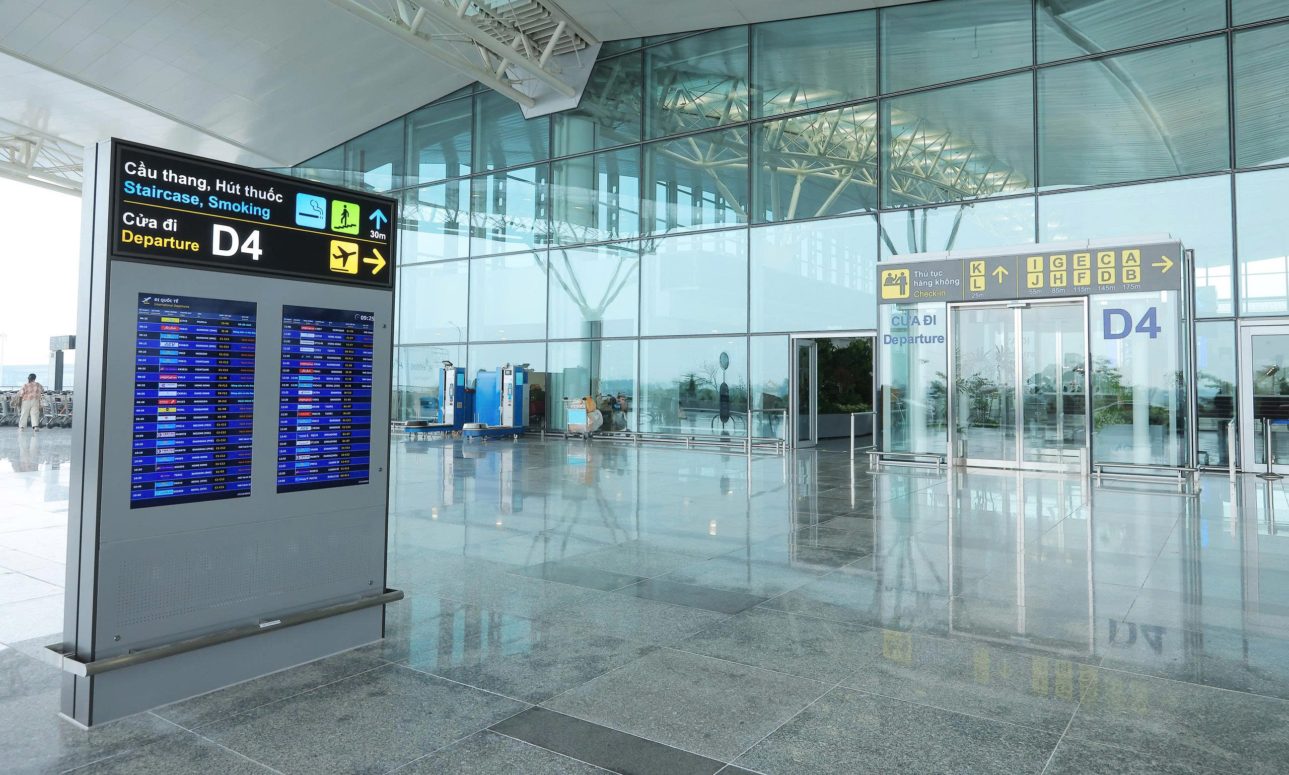 Toàn cảnh nhà ga T2 Nội Bài mở rộng trước ngày đưa vào khai thác- Ảnh 3. Toàn cảnh nhà ga T2 Nội Bài mở rộng trước ngày đưa vào khai thác- Ảnh 3.