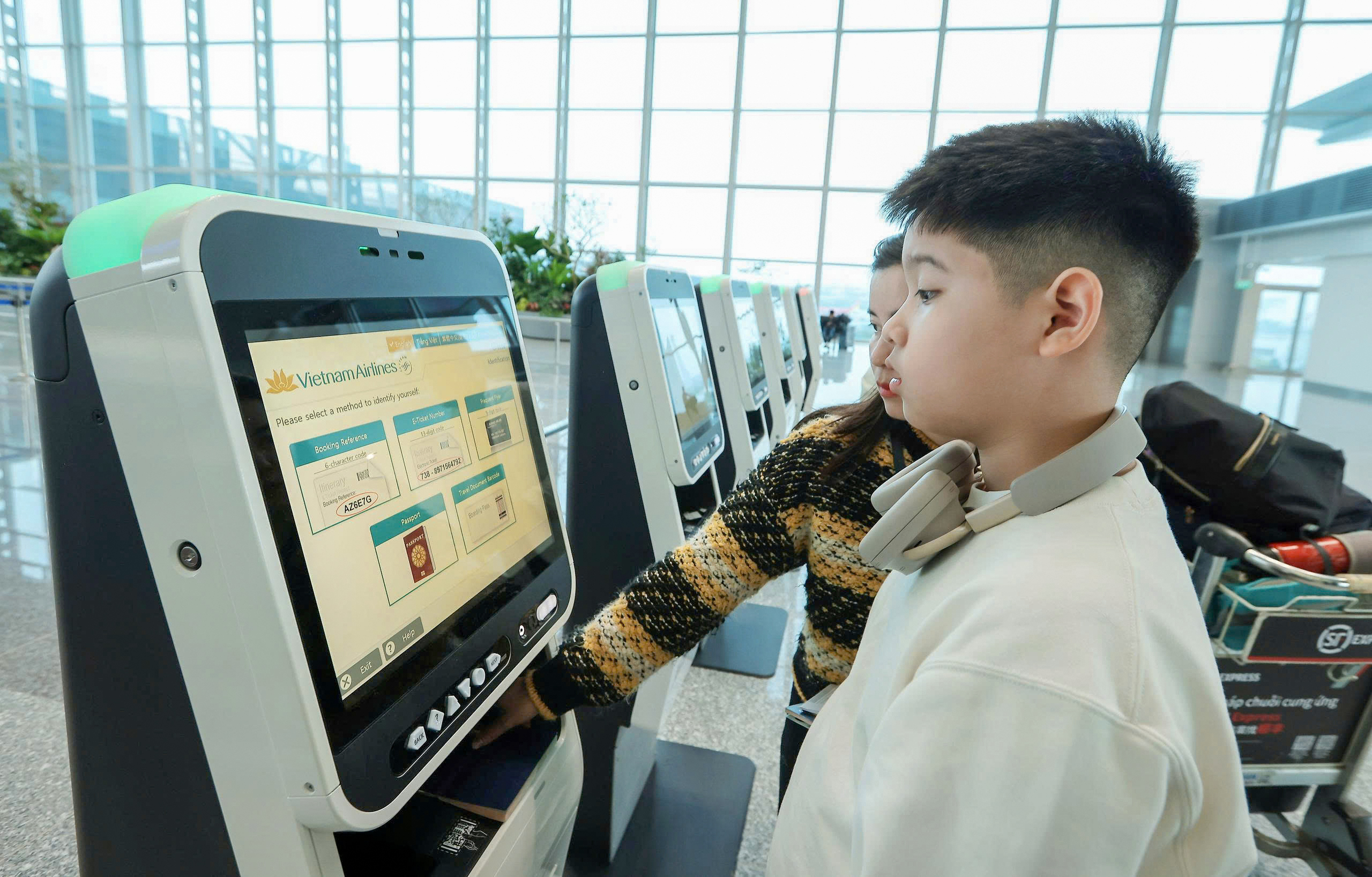 Toàn cảnh nhà ga T2 Nội Bài mở rộng trước ngày đưa vào khai thác- Ảnh 7. Toàn cảnh nhà ga T2 Nội Bài mở rộng trước ngày đưa vào khai thác- Ảnh 7.