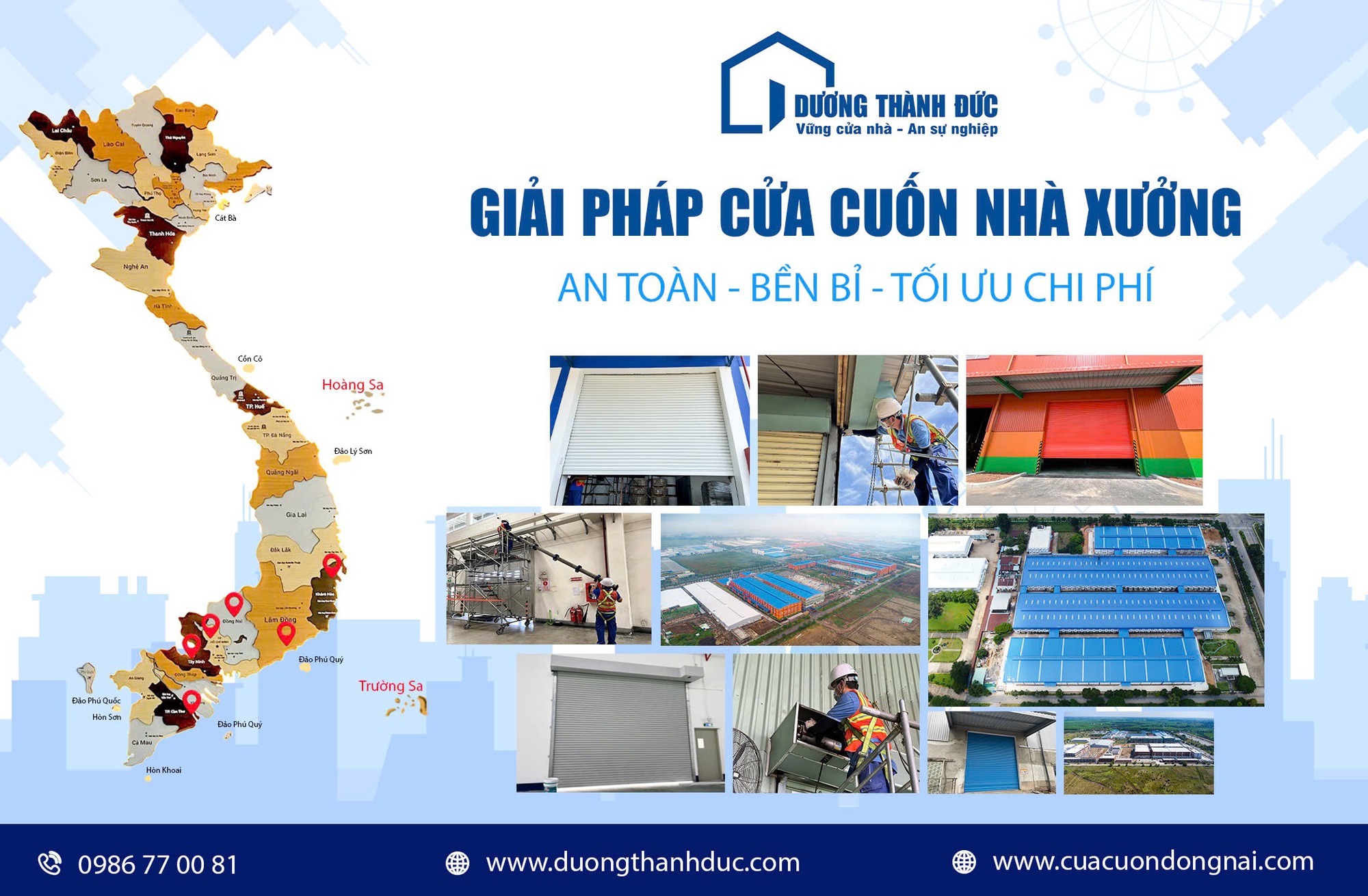 Dương Thành Đức - đối tác giải pháp cửa cuốn nhà xưởng uy tín tại Đông Nam Bộ- Ảnh 1. Dương Thành Đức - đối tác giải pháp cửa cuốn nhà xưởng uy tín tại Đông Nam Bộ- Ảnh 1.