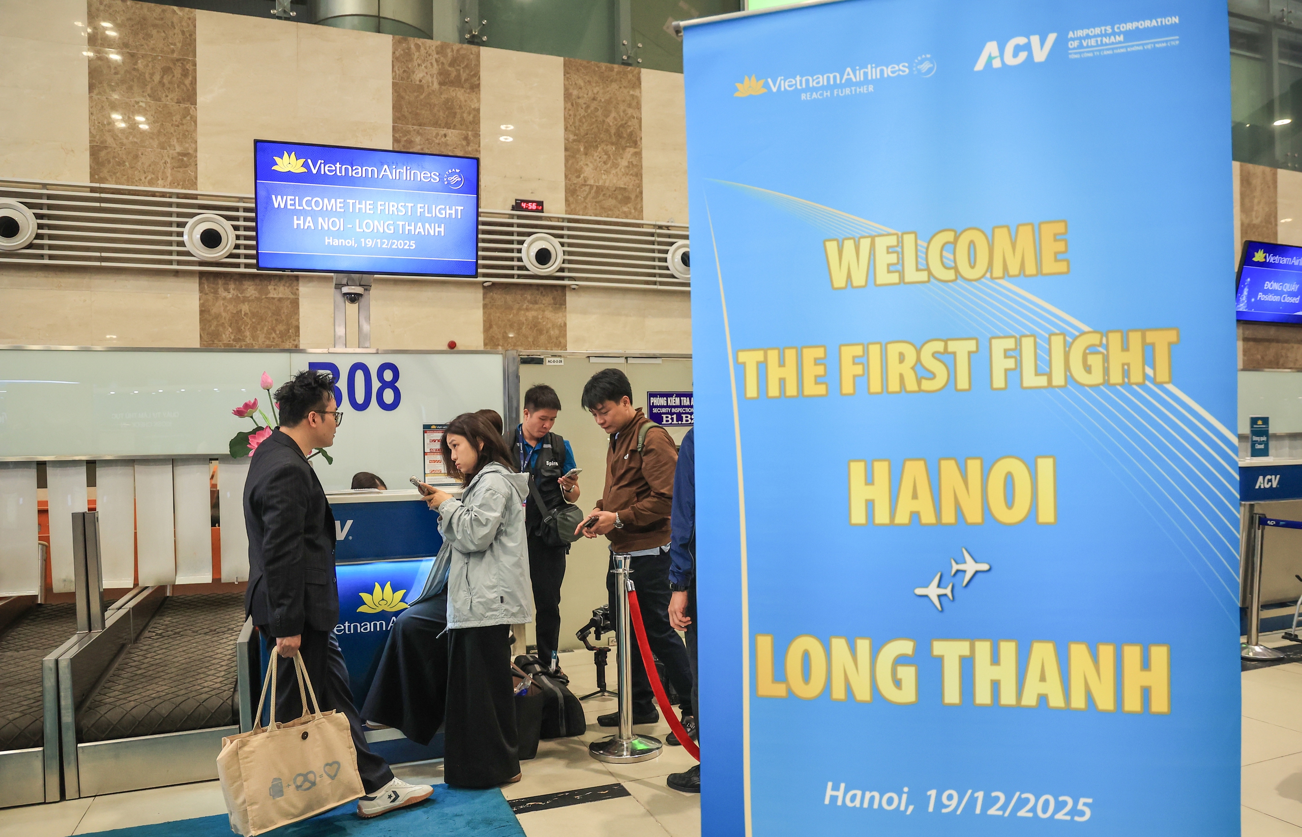 H&agrave;nh tr&igrave;nh đặc biệt của chuyến bay khai trương s&acirc;n bay Long Th&agrave;nh- Ảnh 1.