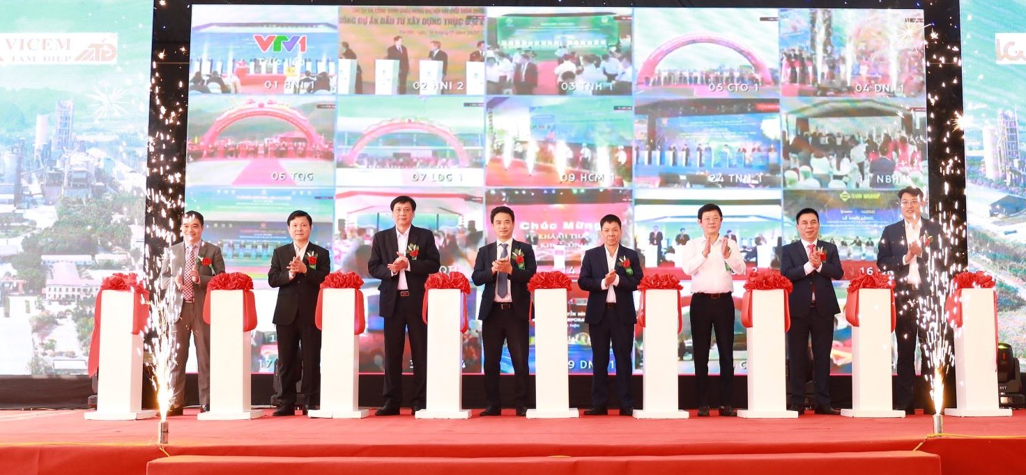Vicem khởi c&ocirc;ng, kh&aacute;nh th&agrave;nh 2 dự &aacute;n tận dụng nhiệt kh&iacute; thải ph&aacute;t điện nh&agrave; m&aacute;y xi măng- Ảnh 1.