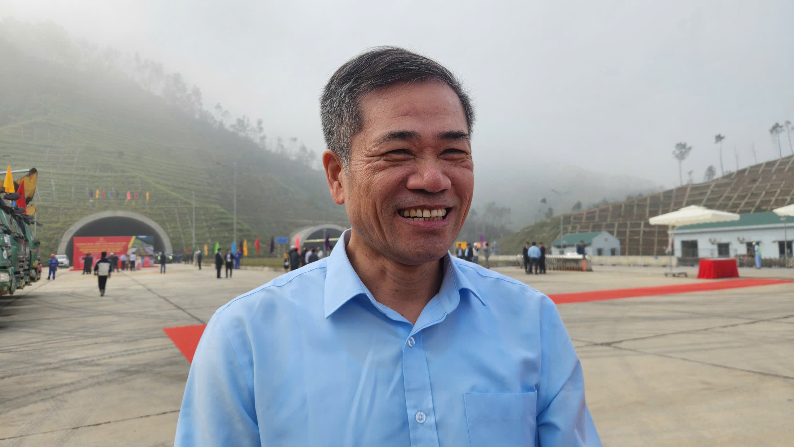 Khởi c&ocirc;ng dự &aacute;n hầm Thần Vũ: N&acirc;ng tầm cao tốc Bắc - Nam đoạn Diễn Ch&acirc;u - B&atilde;i Vọt- Ảnh 4.