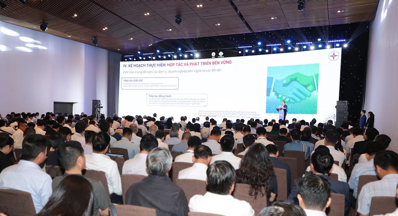 EVNSPC g&acirc;y ấn tượng tại Hội nghị khoa học c&ocirc;ng nghệ ng&agrave;nh Điện lực to&agrave;n quốc- Ảnh 5.