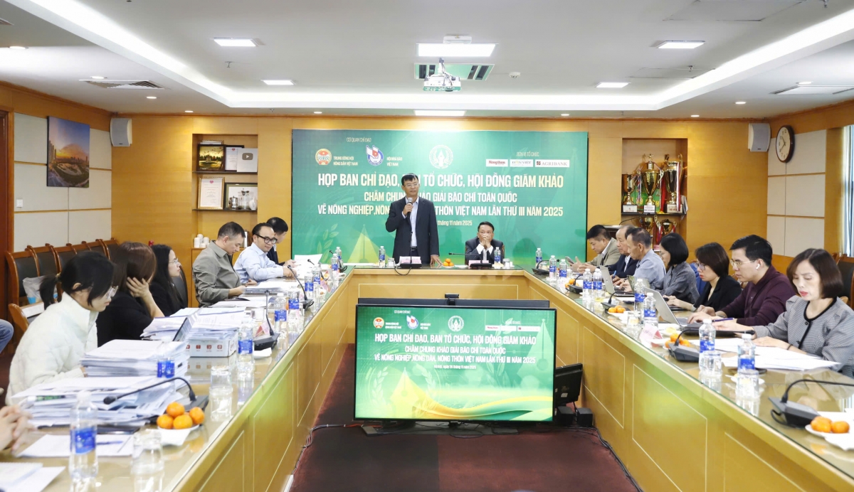 45 t&aacute;c phẩm đoạt giải b&aacute;o ch&iacute; to&agrave;n quốc về n&ocirc;ng nghiệp - n&ocirc;ng d&acirc;n - n&ocirc;ng th&ocirc;n năm 2025- Ảnh 1.
