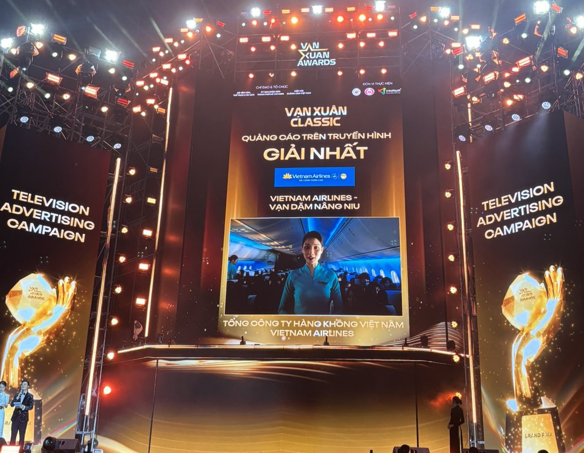 Vietnam Airlines được vinh danh tại Lễ trao giải Quảng c&aacute;o s&aacute;ng tạo - Vạn Xu&acirc;n Awards 2025- Ảnh 2.