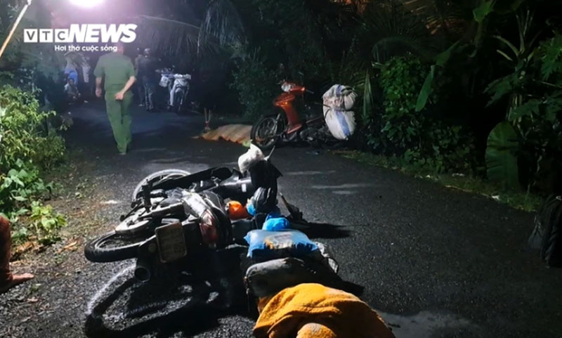 Hiện trường vụ tai nạn - Ảnh: VTC News. Hiện trường vụ tai nạn - Ảnh: VTC News.