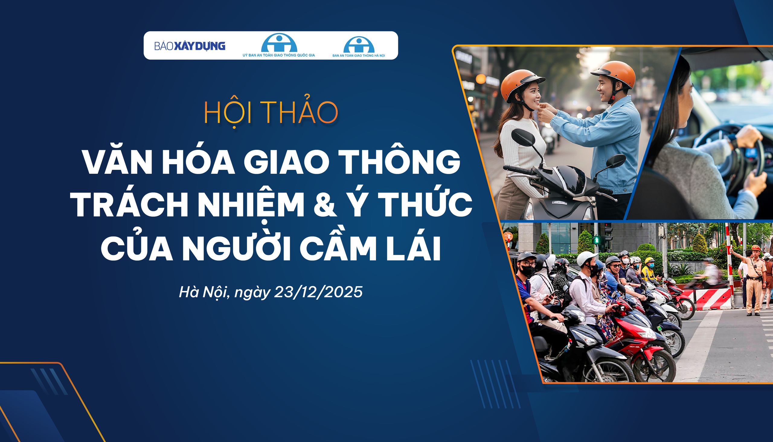 Trực tiếp: Hội thảo "Văn hóa giao thông - trách nhiệm và ý thức của người cầm lái"- Ảnh 1. Trực tiếp: Hội thảo "Văn hóa giao thông - trách nhiệm và ý thức của người cầm lái"- Ảnh 1.
