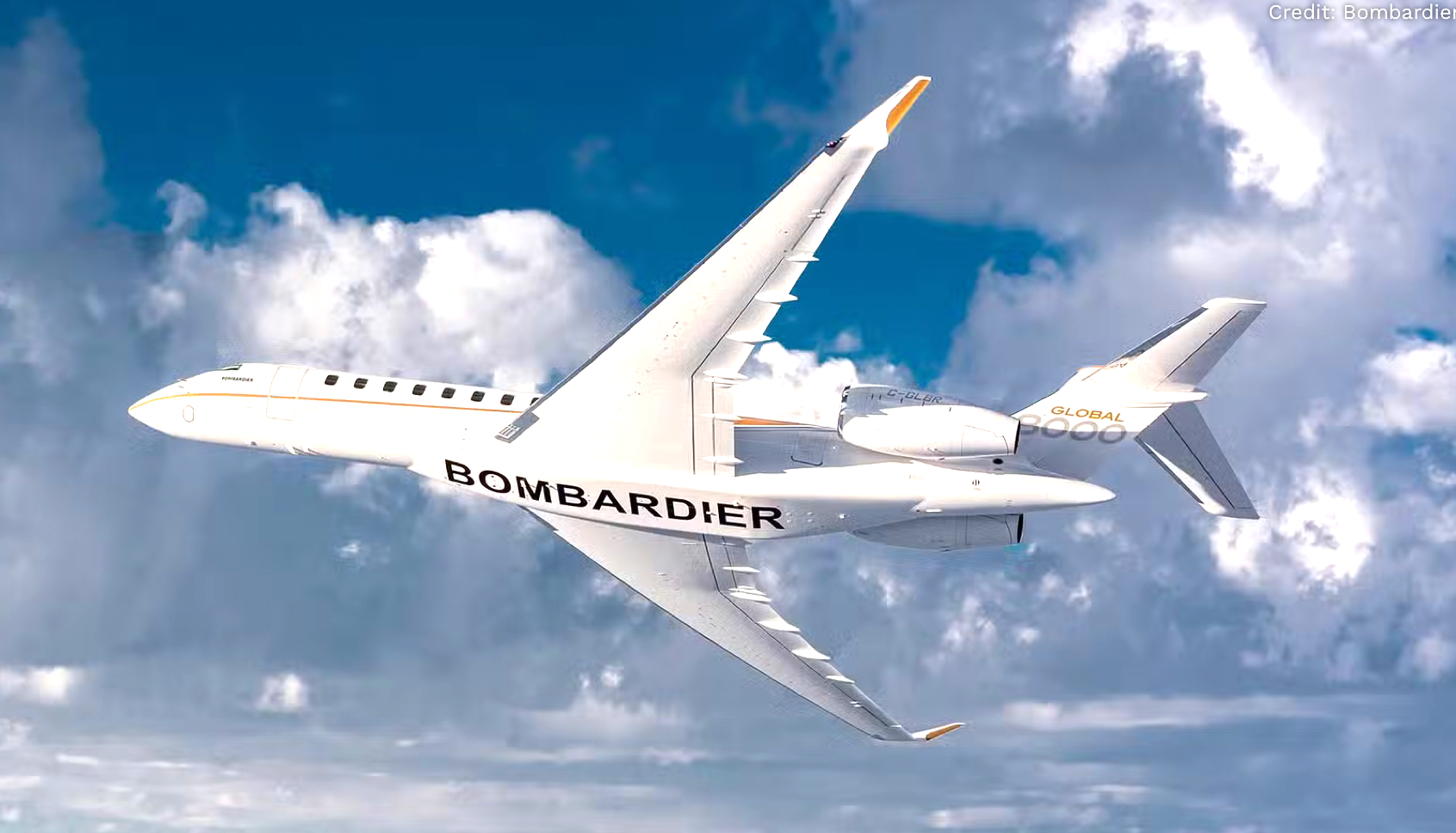 D&ograve;ng m&aacute;y bay nhanh, sang trọng nhất Bombardier Global 8000 được hoạt động tại Mỹ- Ảnh 1.