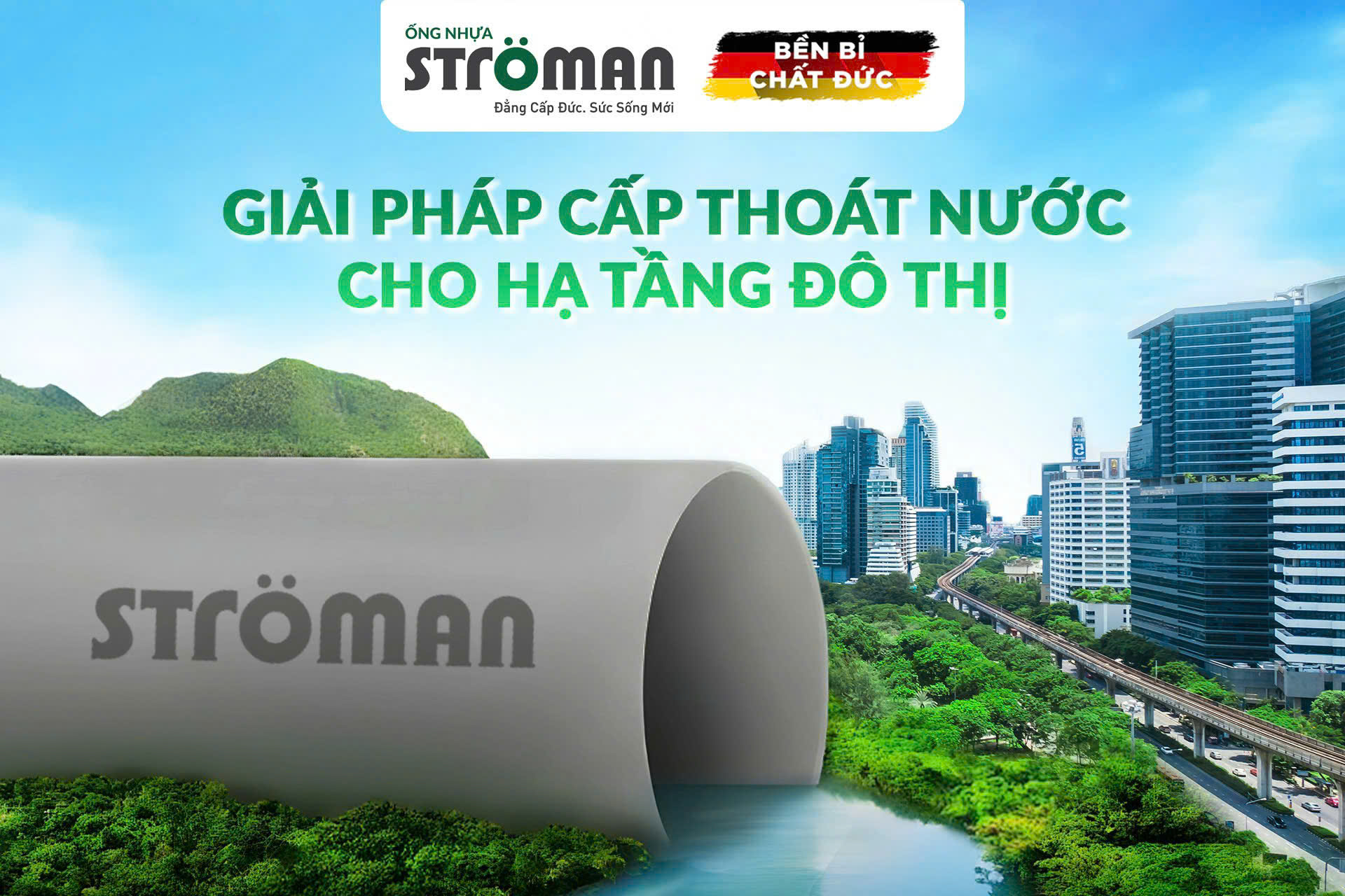 Str&ouml;man - &ldquo;d&ograve;ng chảy ngầm&rdquo; kiến tạo c&ocirc;ng tr&igrave;nh cho hạ tầng đ&ocirc; thị v&agrave; n&ocirc;ng nghiệp- Ảnh 1.