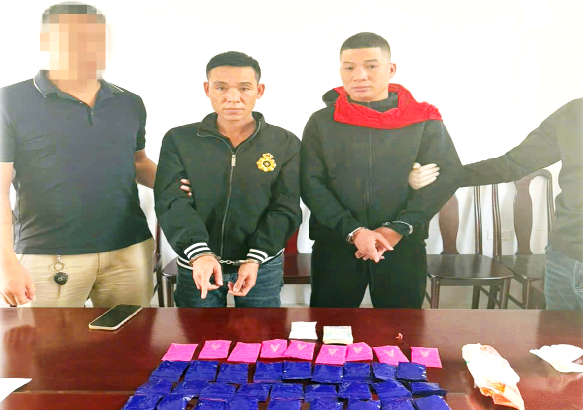 Thanh H&oacute;a: Triệt x&oacute;a đường d&acirc;y mua b&aacute;n tr&aacute;i ph&eacute;p chất ma t&uacute;y, thu giữ 1kg ma t&uacute;y tổng hợp- Ảnh 1.