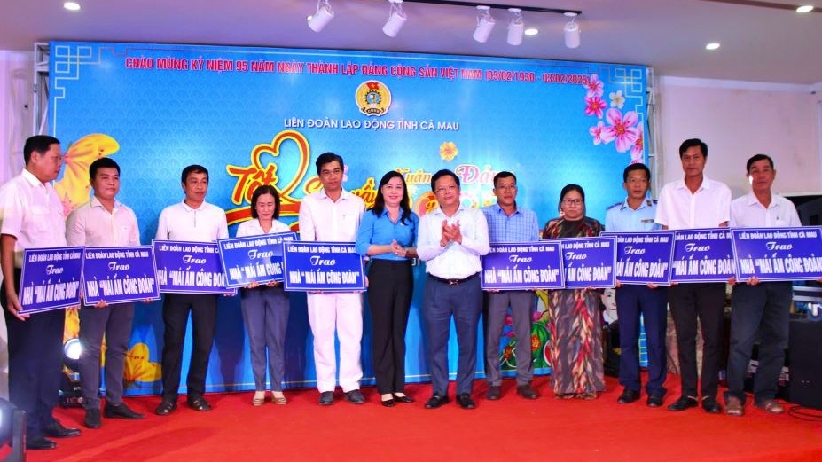 Nhiều hoạt động chăm lo Tết 2026 cho người lao động ở Cà Mau- Ảnh 2. Nhiều hoạt động chăm lo Tết 2026 cho người lao động ở Cà Mau- Ảnh 2.