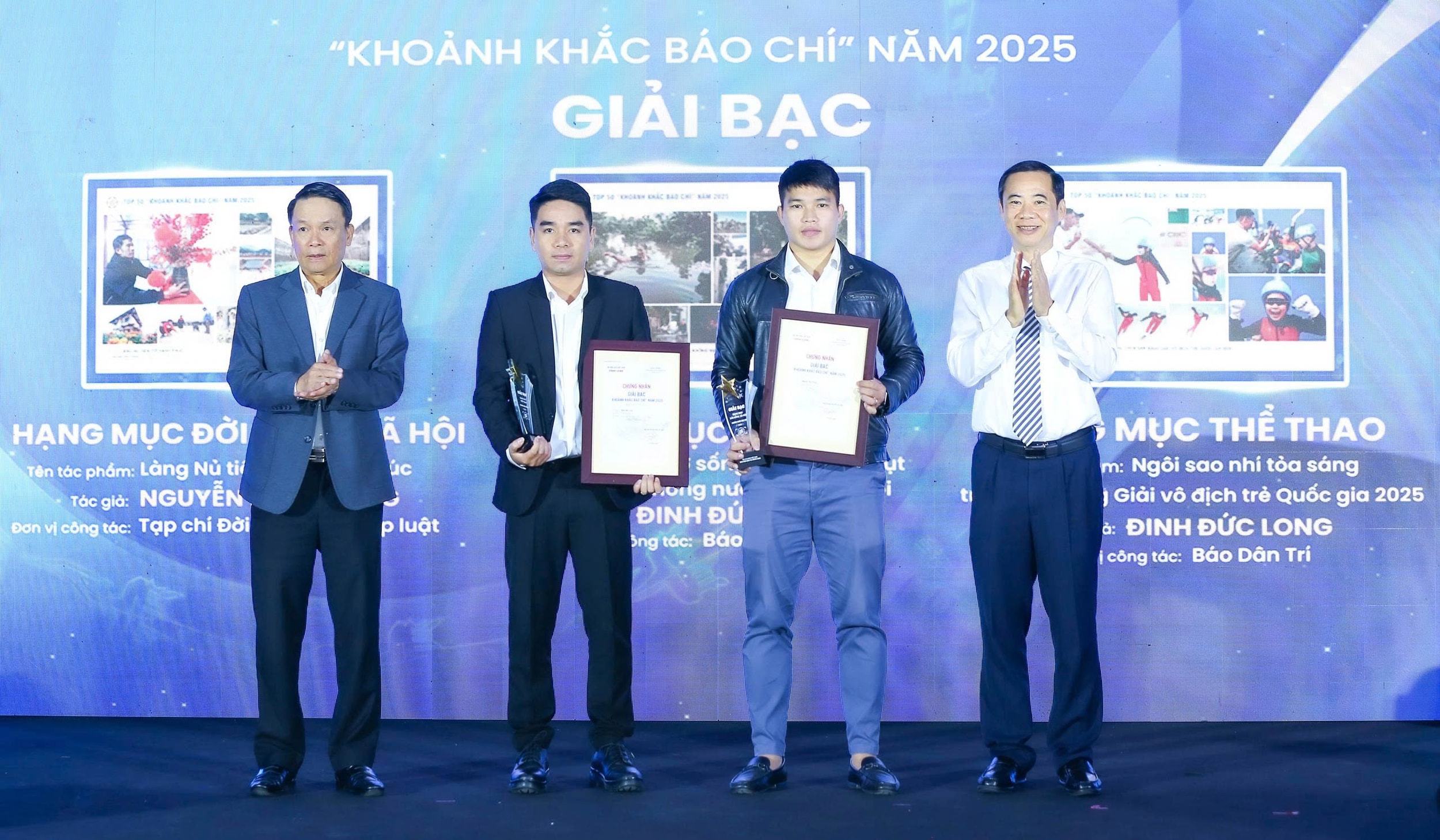 "Khoảnh khắc B&aacute;o ch&iacute;" 2025: T&ocirc;n vinh t&aacute;c giả xuất sắc, đồng h&agrave;nh c&ugrave;ng đất nước v&agrave; nh&acirc;n d&acirc;n- Ảnh 4.
