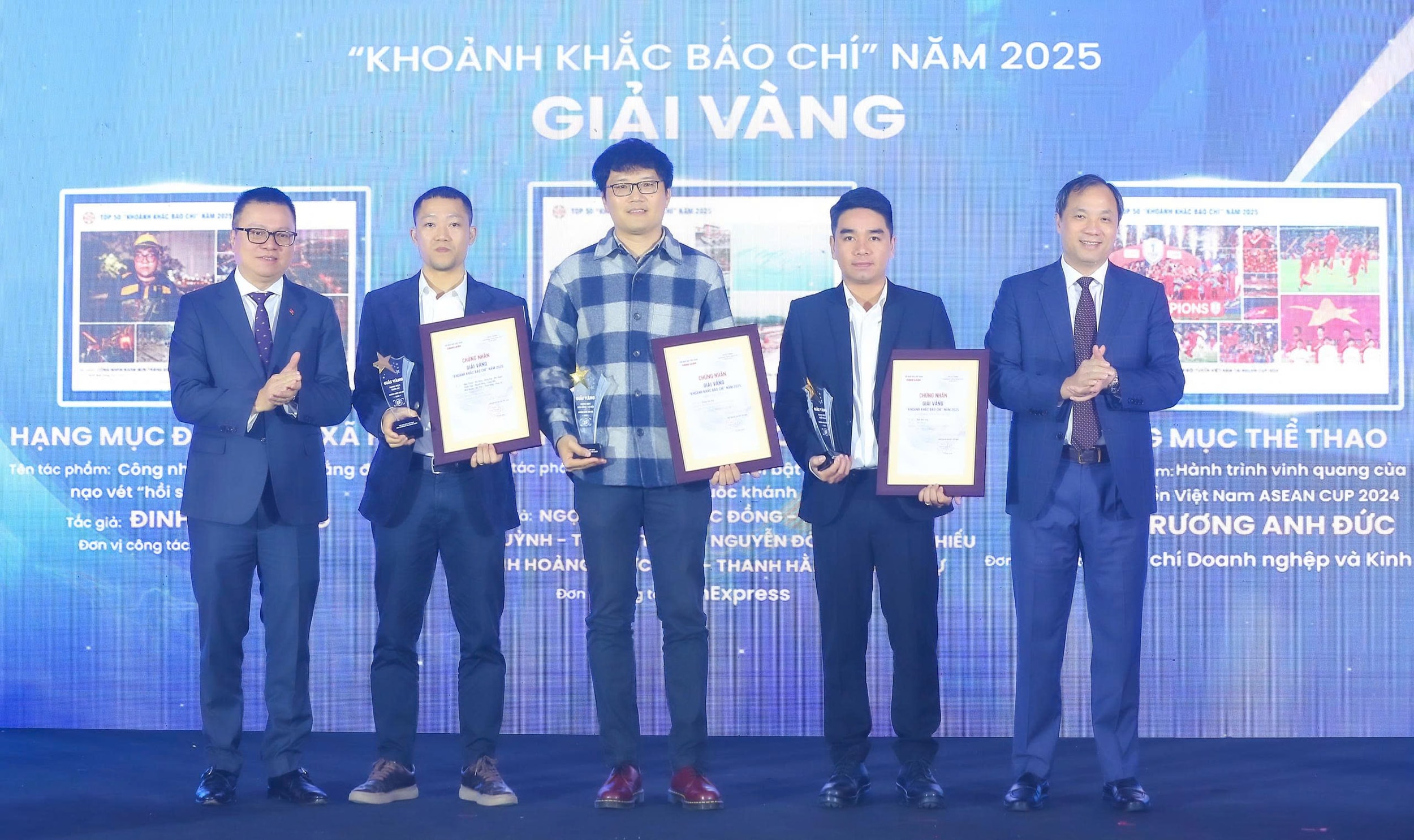 "Khoảnh khắc B&aacute;o ch&iacute;" 2025: T&ocirc;n vinh t&aacute;c giả xuất sắc, đồng h&agrave;nh c&ugrave;ng đất nước v&agrave; nh&acirc;n d&acirc;n- Ảnh 3.
