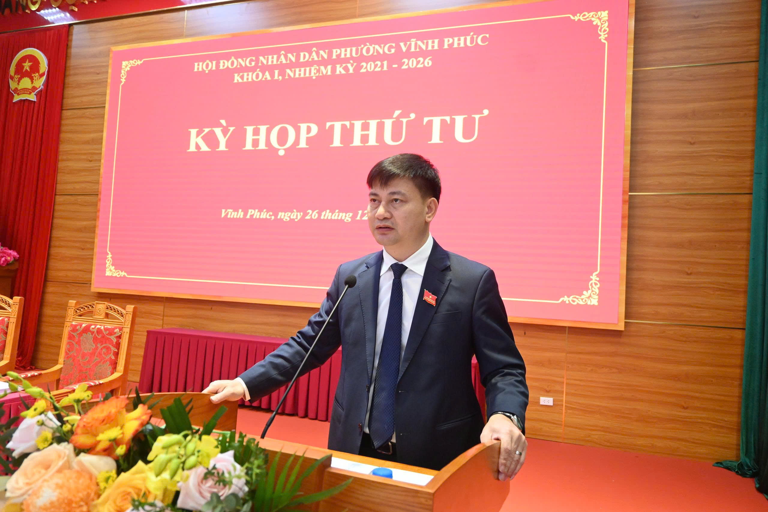 Ph&uacute; Thọ: HĐND phường Vĩnh Ph&uacute;c th&ocirc;ng qua 8 nghị quyết quan trọng ph&aacute;t triển kinh tế- Ảnh 1.