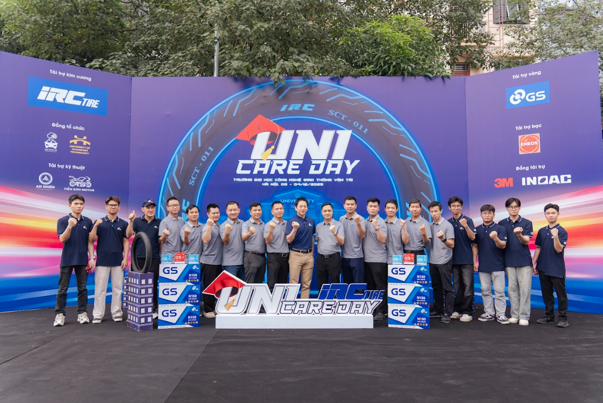 GS Việt Nam đồng h&agrave;nh c&ugrave;ng sinh vi&ecirc;n C&ocirc;ng nghệ Giao th&ocirc;ng vận tải kiểm tra ắc quy miễn ph&iacute;- Ảnh 3.