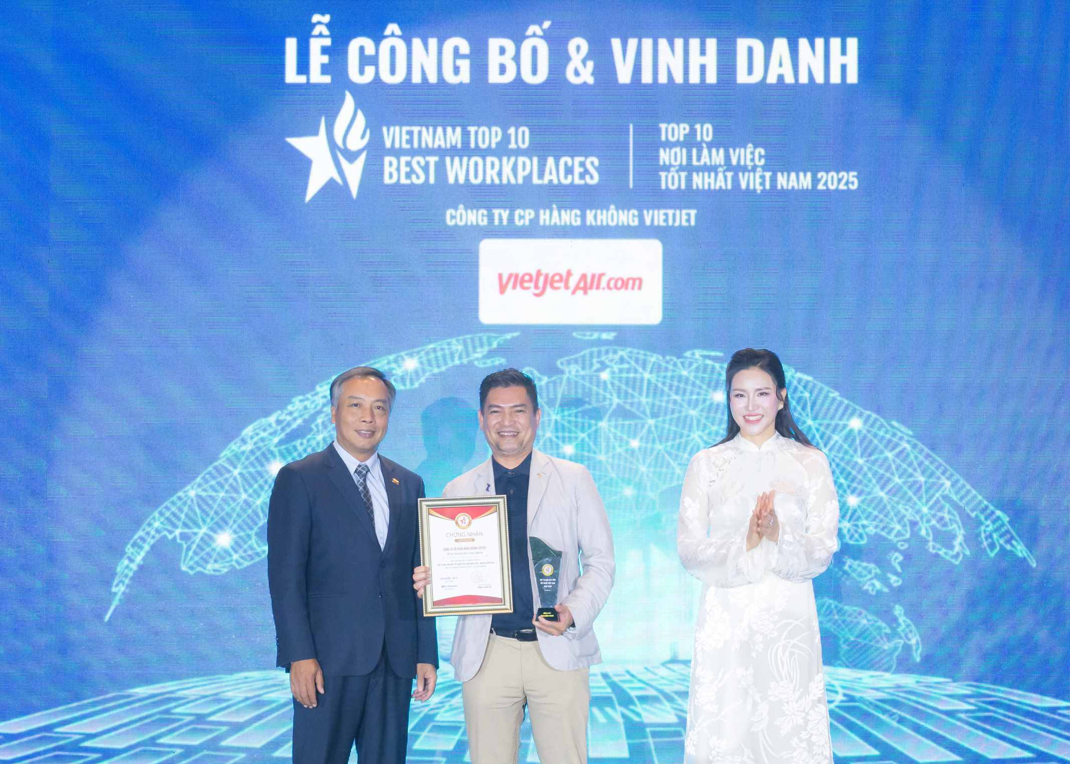 Ba năm li&ecirc;n tiếp, Vietjet ghi dấu ấn trong bảng xếp hạng Nơi l&agrave;m việc tốt nhất Việt Nam- Ảnh 1.
