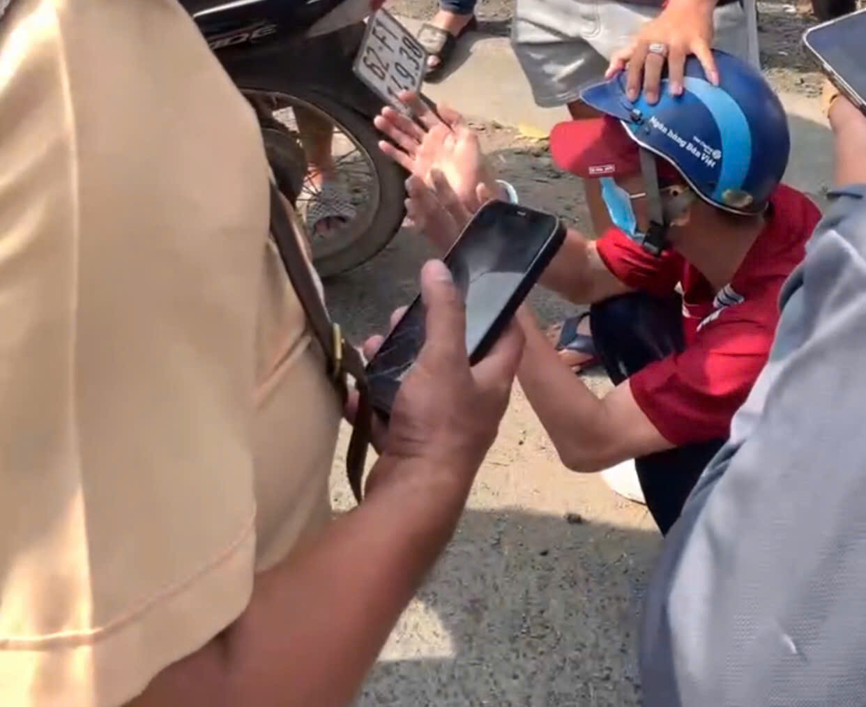 CSGT T&acirc;y Ninh truy bắt đối tượng vừa ra t&ugrave; đ&atilde; trộm xe m&ocirc; t&ocirc;- Ảnh 1.