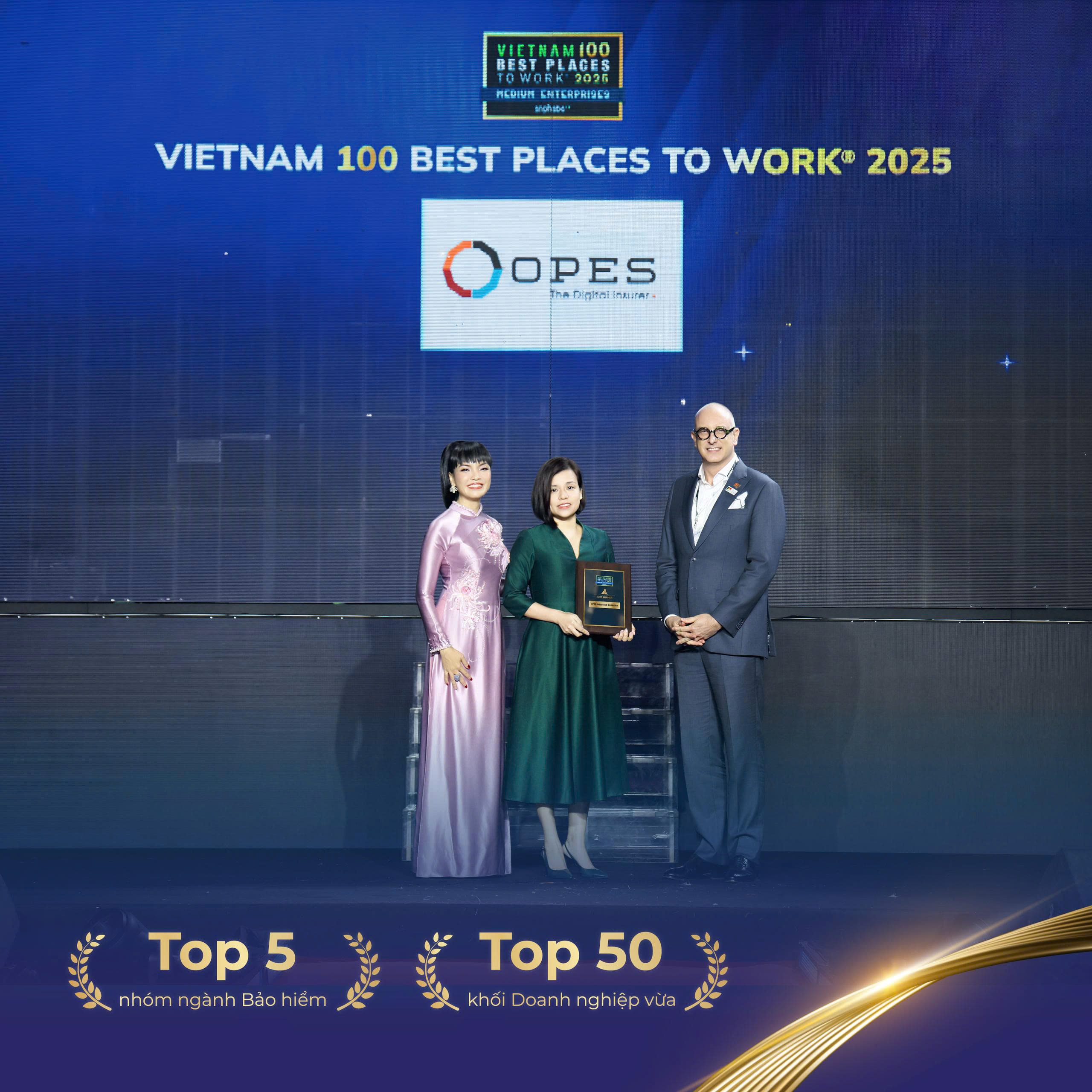 OPES đ&atilde; gi&agrave;nh nhiều giải thưởng uy t&iacute;n trong lĩnh vực nh&acirc;n sự.