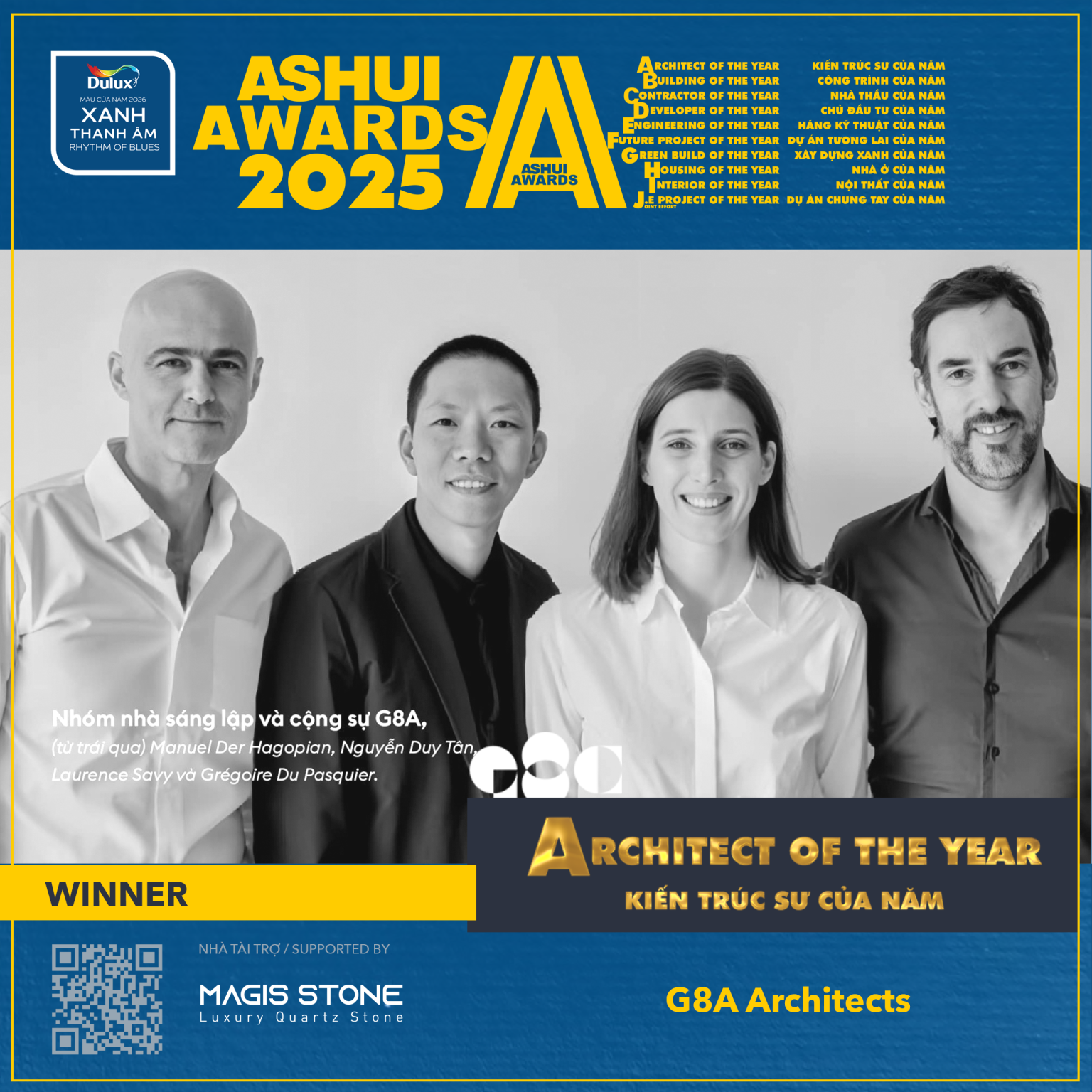G8A Architects "thắng lớn" tại Ashui Awards 2025- Ảnh 2.