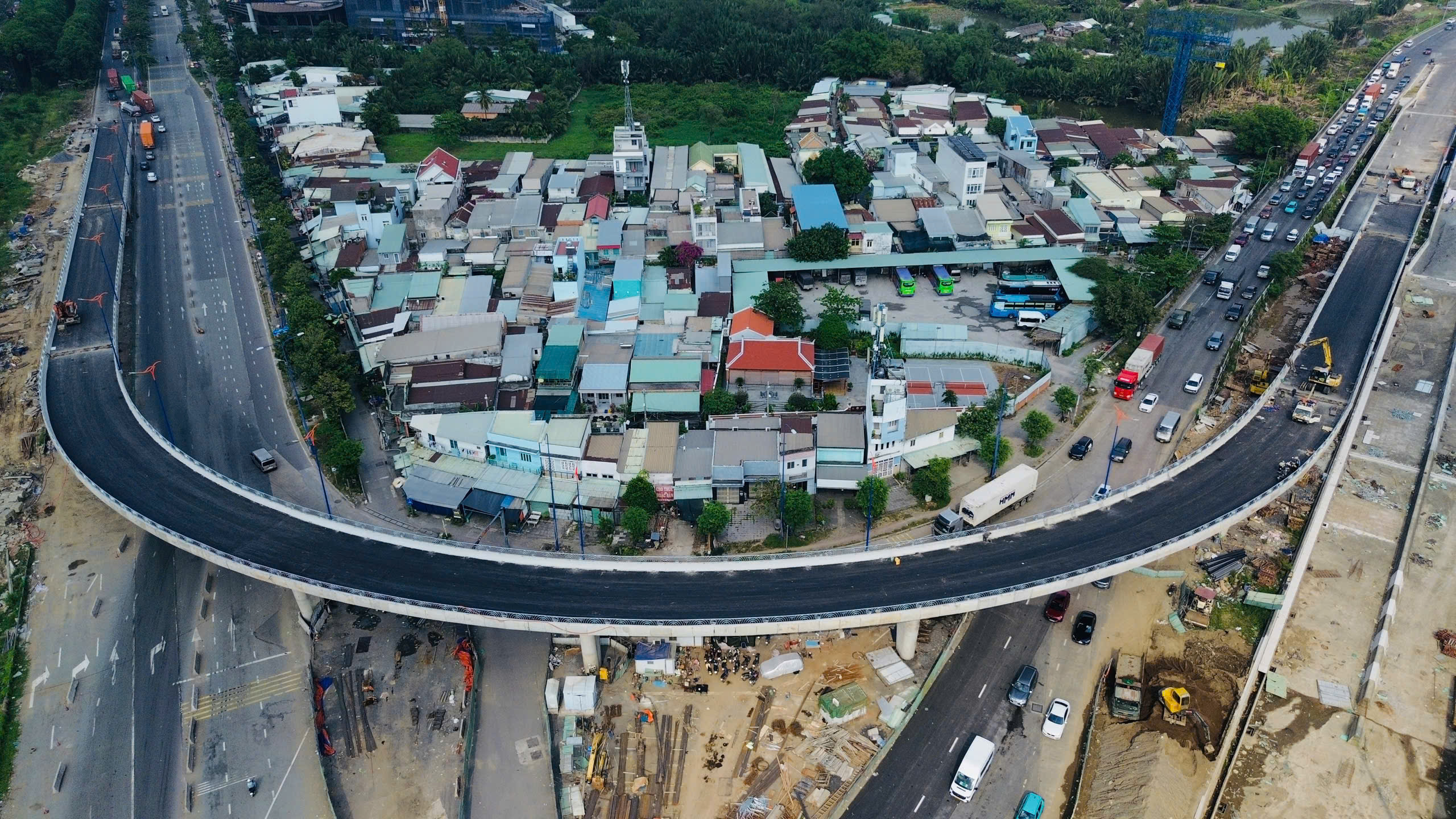 Th&ocirc;ng xe nh&aacute;nh cầu vượt N2 tại n&uacute;t giao An Ph&uacute;- Ảnh 2.