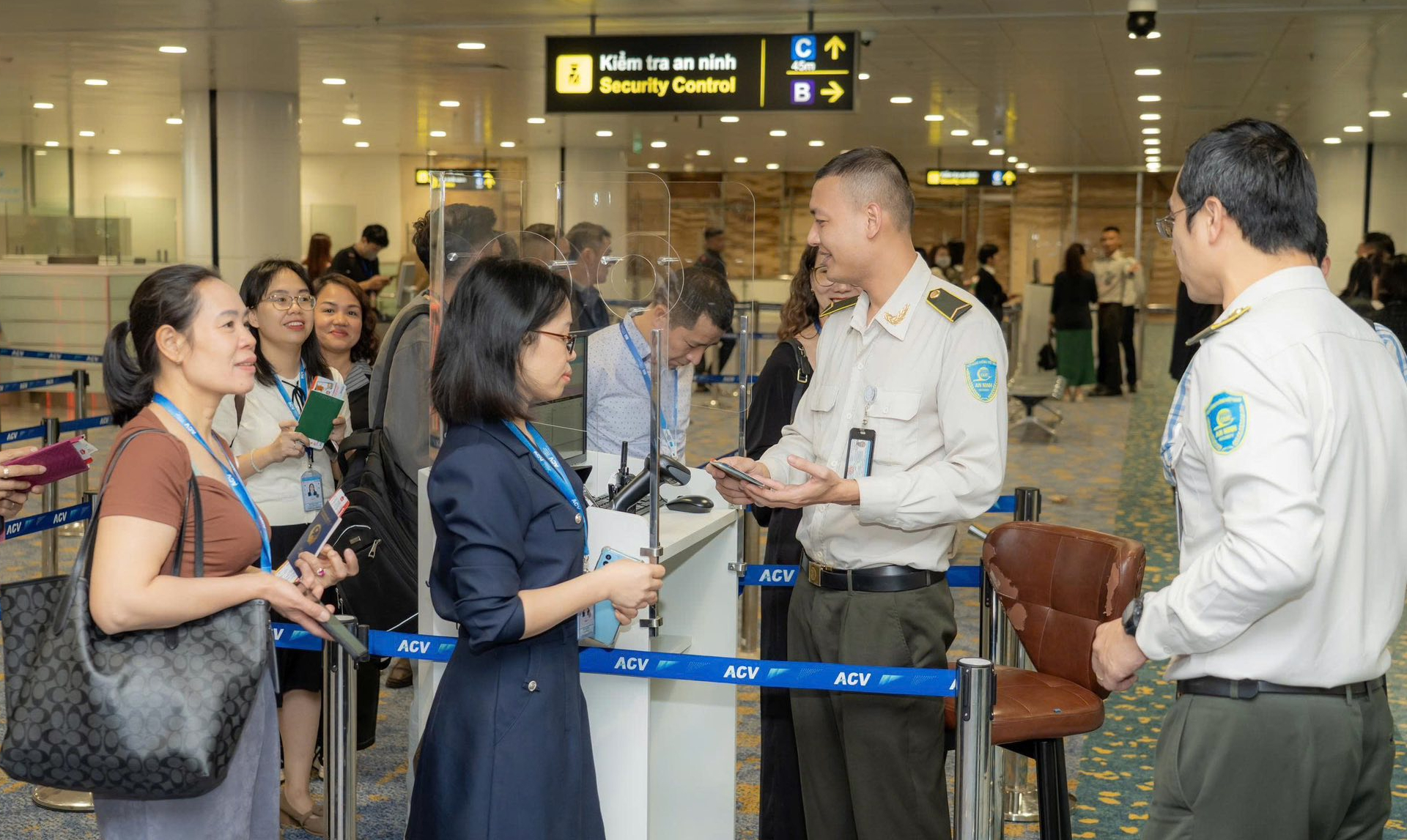 Thử nghiệm khai th&aacute;c với c&aacute;c chuyến bay giả định tại khu vực mở rộng nh&agrave; ga T2 Nội B&agrave;i- Ảnh 5.