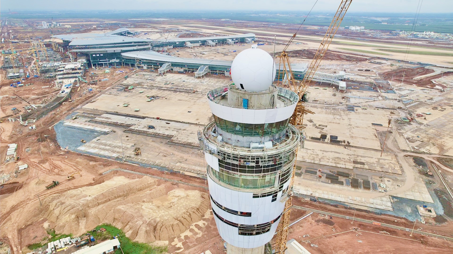 Ngắm diện mạo tháp không lưu sừng sững 123m giữa sân bay Long Thành- Ảnh 24. Ngắm diện mạo tháp không lưu sừng sững 123m giữa sân bay Long Thành- Ảnh 24.