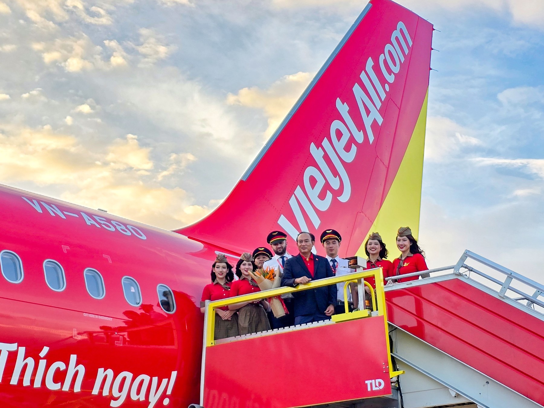 Vietjet lập kỷ lục tiếp nhận 22 t&agrave;u bay trong chưa đầy một th&aacute;ng- Ảnh 1.
