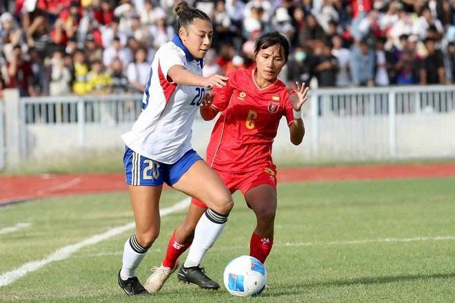SEA Games 33: Đội tuyển nữ Philippines thua Myanmar trong trận ra qu&acirc;n- Ảnh 1.