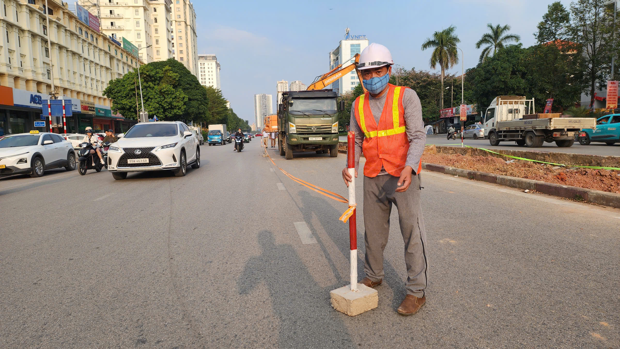 Bắc Ninh: Đảm bảo an toàn giao thông trên đường đang sửa chữa theo Thông tư 41- Ảnh 2. Bắc Ninh: Đảm bảo an toàn giao thông trên đường đang sửa chữa theo Thông tư 41- Ảnh 2.