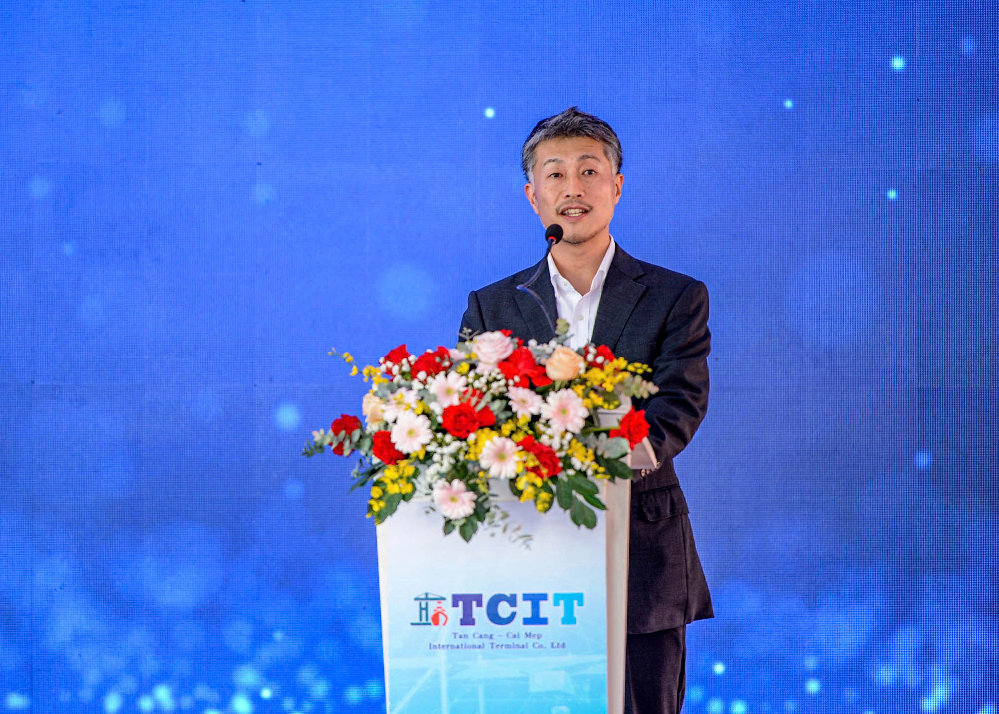 Cảng Quốc tế T&acirc;n Cảng - C&aacute;i M&eacute;p đ&oacute;n t&agrave;u của 4 tuyến dịch vụ đi Bắc Mỹ, ch&acirc;u &Acirc;u- Ảnh 4.