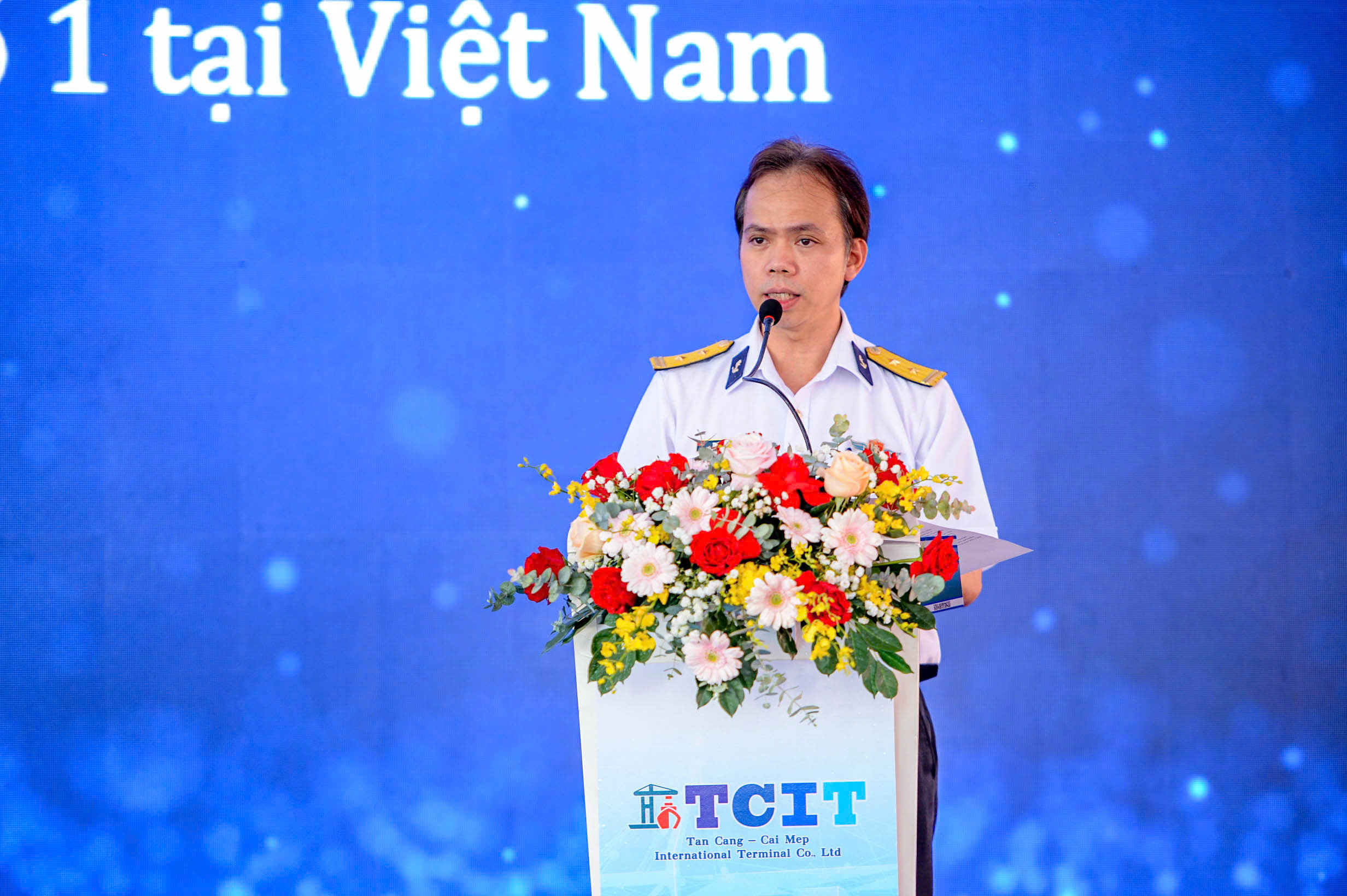 Cảng Quốc tế T&acirc;n Cảng - C&aacute;i M&eacute;p đ&oacute;n t&agrave;u của 4 tuyến dịch vụ đi Bắc Mỹ, ch&acirc;u &Acirc;u- Ảnh 3.