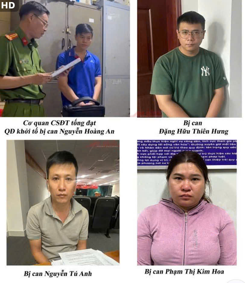 Bắt tạm giam nh&oacute;m đối tượng mua b&aacute;n dữ liệu th&ocirc;ng tin c&aacute; nh&acirc;n để lừa đảo- Ảnh 1.