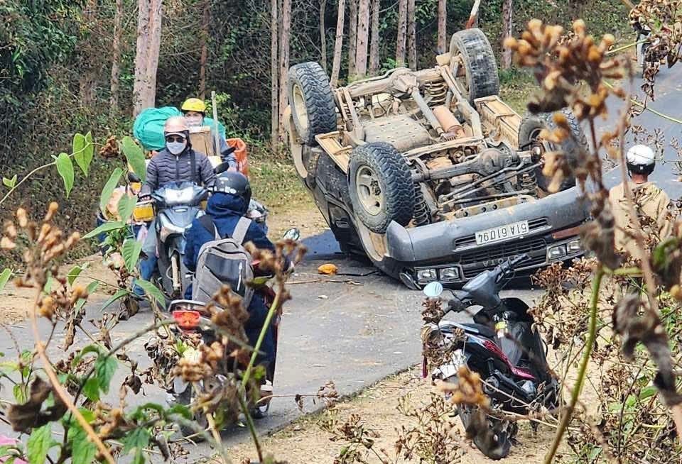 Gia Lai: T&agrave;i xế &ocirc; t&ocirc; nồng độ cồn kịch khung g&acirc;y TNGT khiến người phụ nữ tử vong- Ảnh 1.