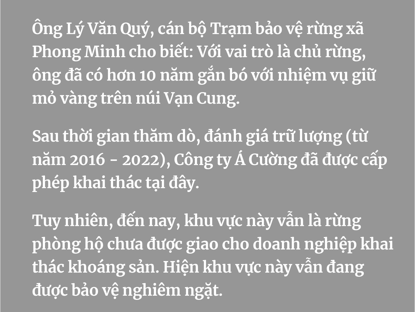 Canh mỏ v&agrave;ng tr&ecirc;n n&uacute;i Vạn Cung- Ảnh 8.