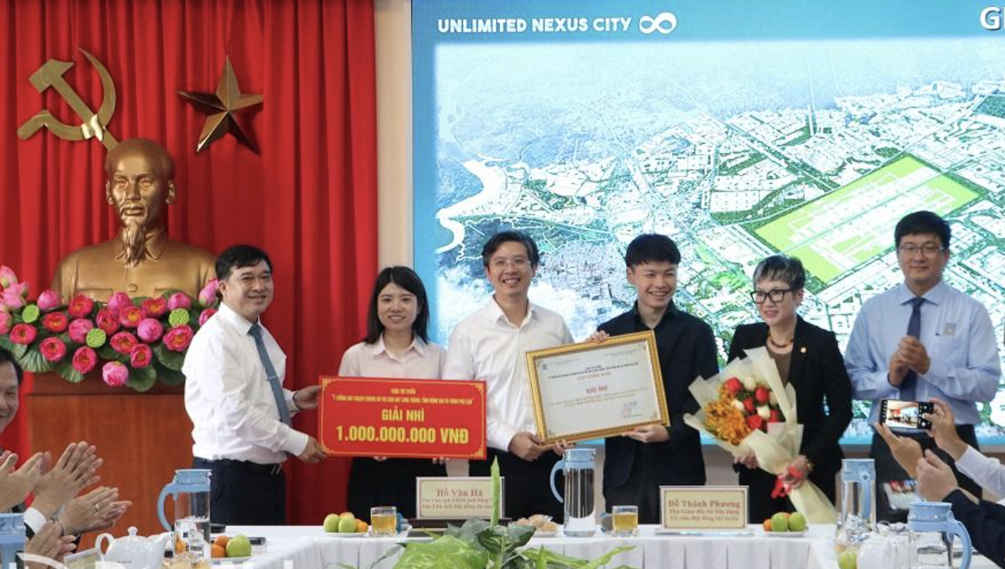 Giải nhất &yacute; tưởng quy hoạch đ&ocirc; thị s&acirc;n bay Long Th&agrave;nh nhận 2 tỷ đồng tiền thưởng- Ảnh 3.