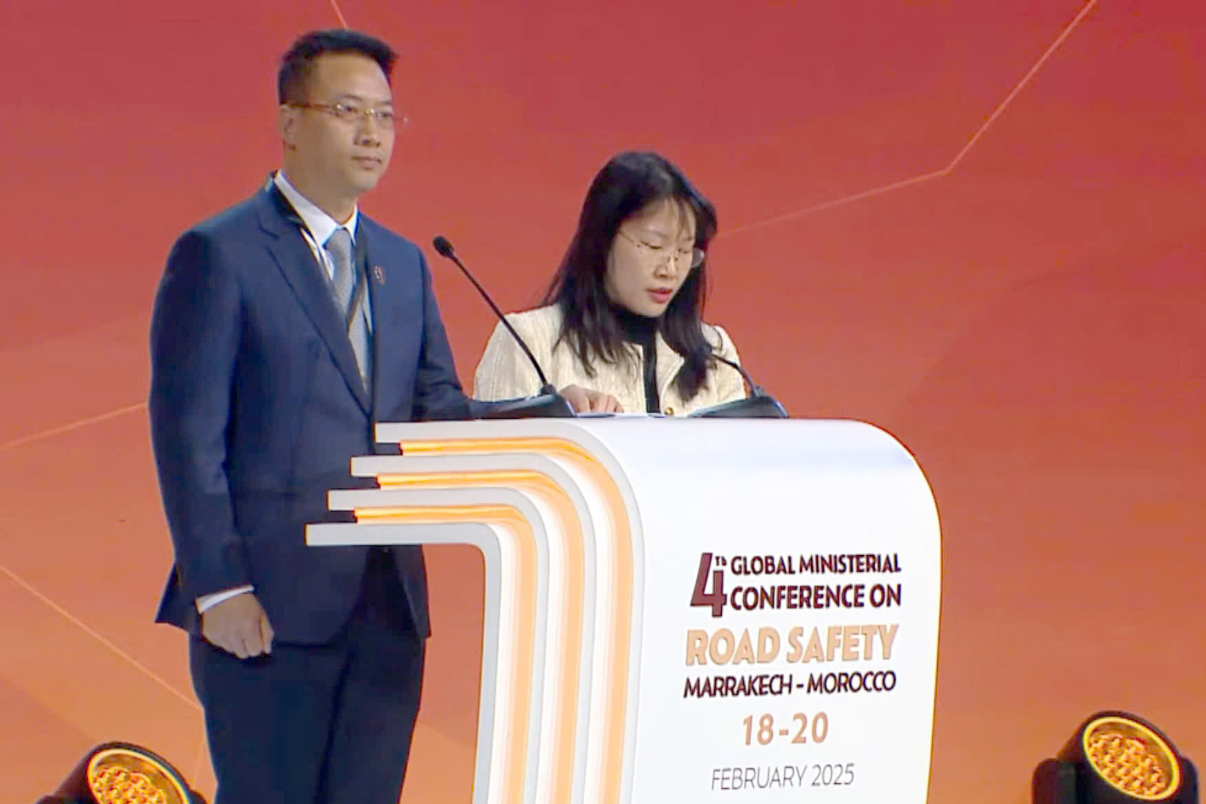 Bộ C&ocirc;ng an chia sẻ kinh nghiệm k&eacute;o giảm TNGT tại hội nghị quốc tế- Ảnh 1.