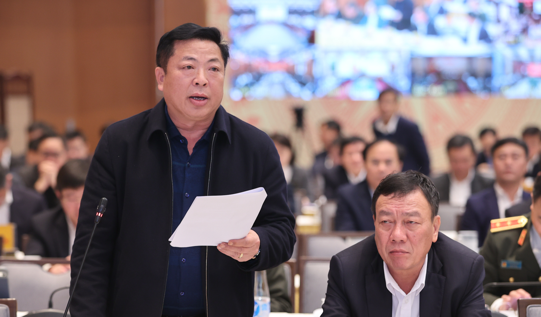 Bộ trưởng Trần Hồng Minh n&ecirc;u 5 giải ph&aacute;p để ng&agrave;nh X&acirc;y dựng ho&agrave;n th&agrave;nh nhiệm vụ được giao- Ảnh 1.