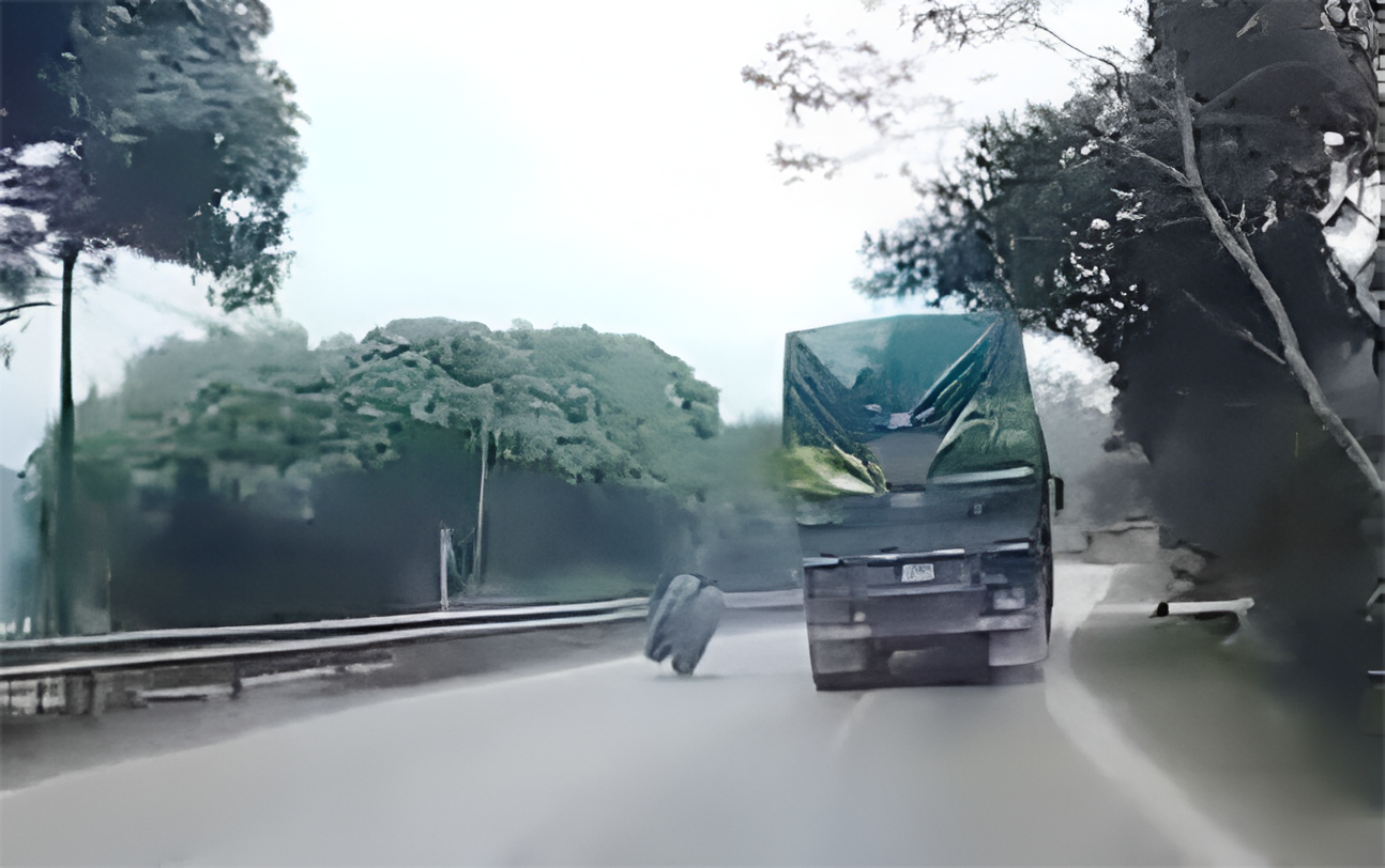 Đang cắt cỏ bên đường, người đàn ông tử vong do lốp ô tô văng trúng- Ảnh 1. Đang cắt cỏ bên đường, người đàn ông tử vong do lốp ô tô văng trúng- Ảnh 1.