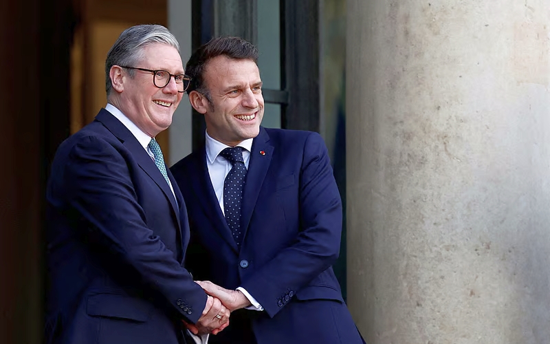 L&atilde;nh đạo Anh, Ph&aacute;p li&ecirc;n tiếp c&ocirc;ng du Mỹ, thuyết phục &ocirc;ng Trump về vấn đề Ukraine