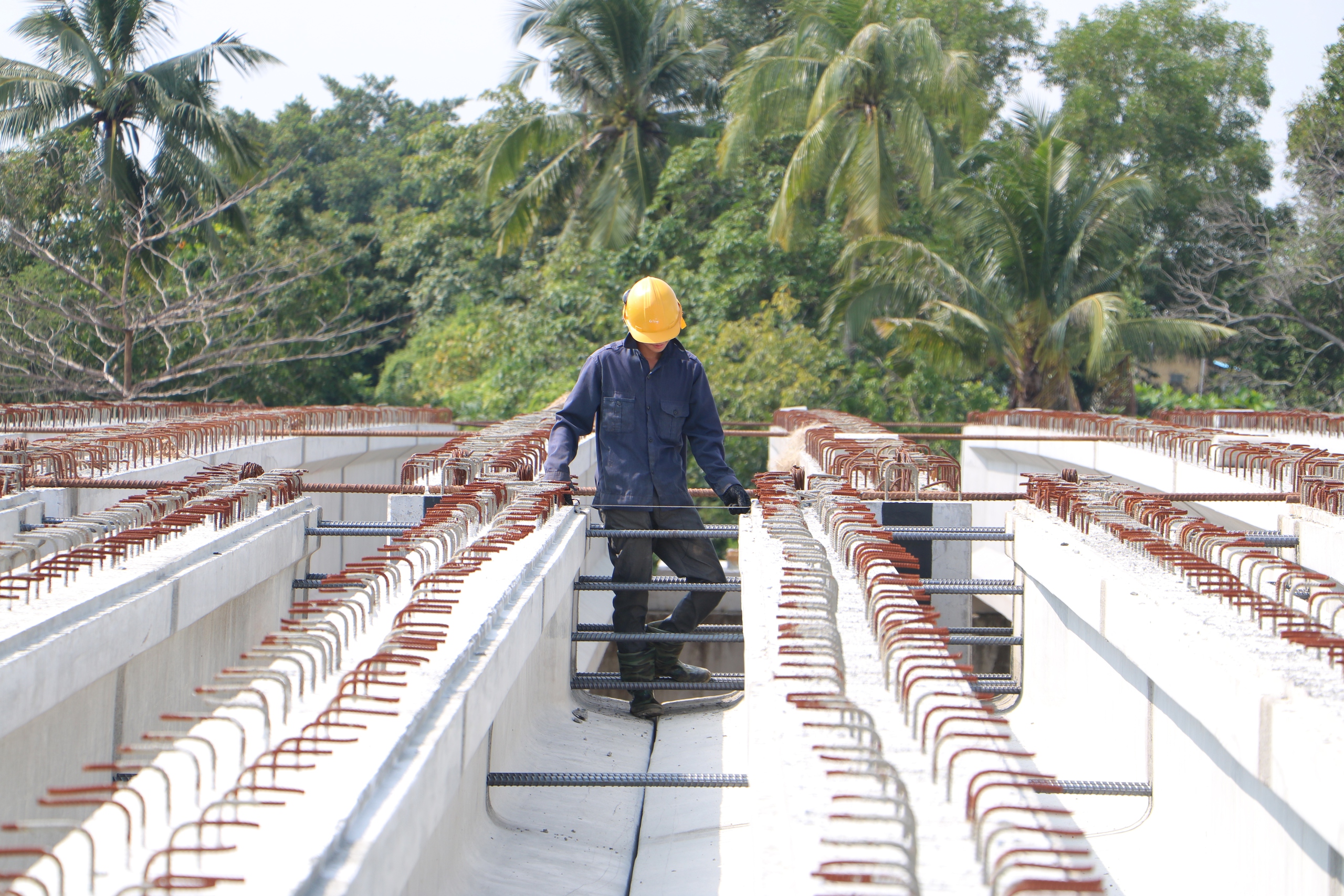 Cầu Vàm Cái Sứt xây xong vẫn đóng vì thiếu đường nối về cao tốc TP.HCM - Long Thành- Ảnh 9. Cầu Vàm Cái Sứt xây xong vẫn đóng vì thiếu đường nối về cao tốc TP.HCM - Long Thành- Ảnh 9.