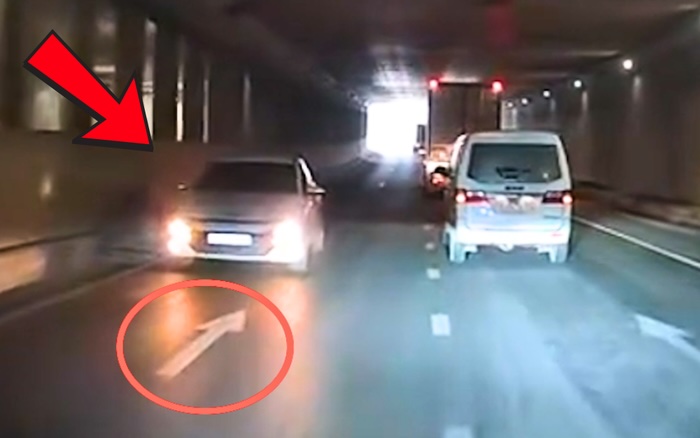 CSGT x&aacute;c minh &ocirc; t&ocirc; đi ngược chiều ở một trong những n&uacute;t giao lớn nhất miền Bắc- Ảnh 1.