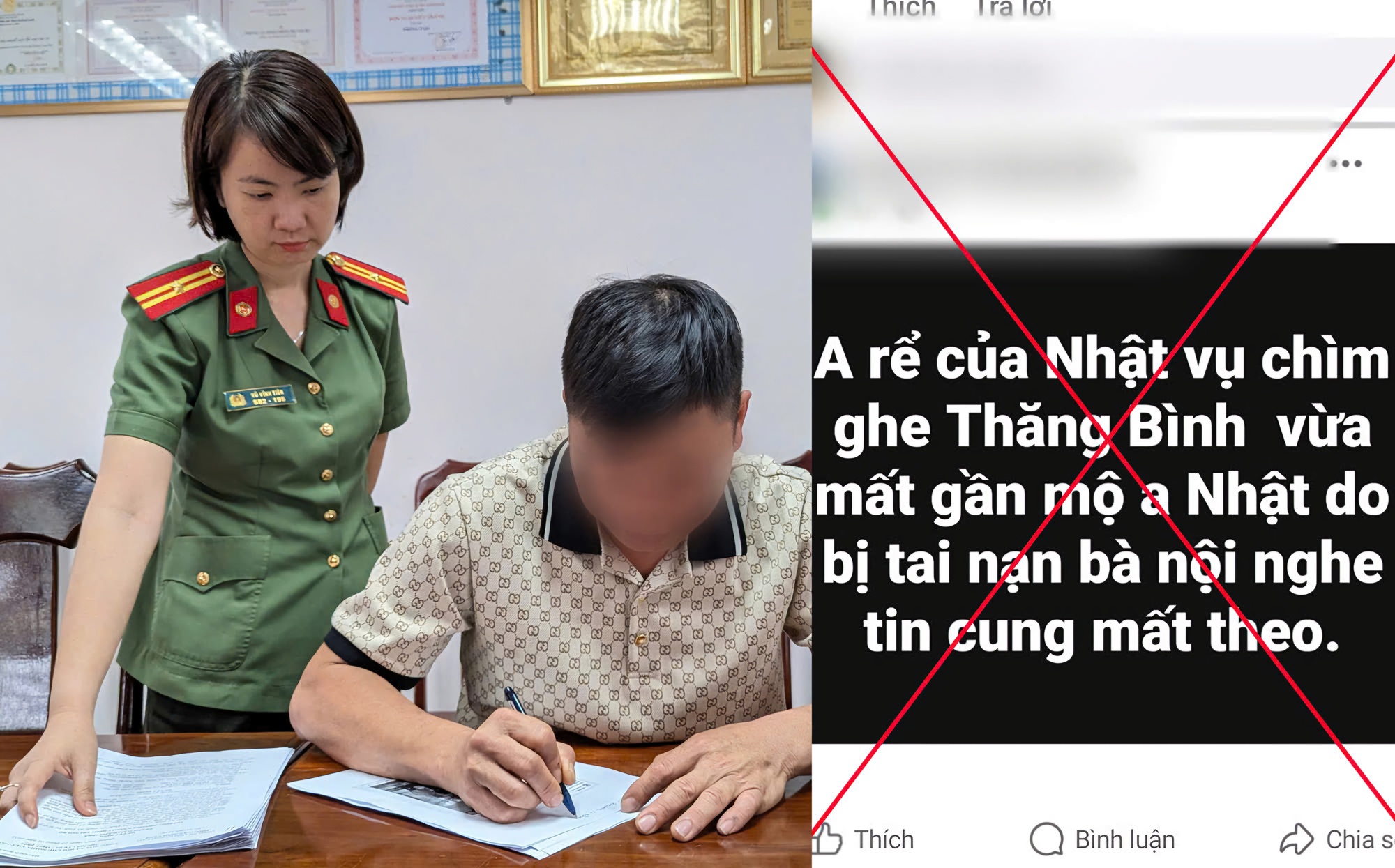 Bị phạt 7,5 triệu đồng v&igrave; bịa đặt chuyện về gia đ&igrave;nh vận động vi&ecirc;n đua thuyền chết đuối- Ảnh 1.