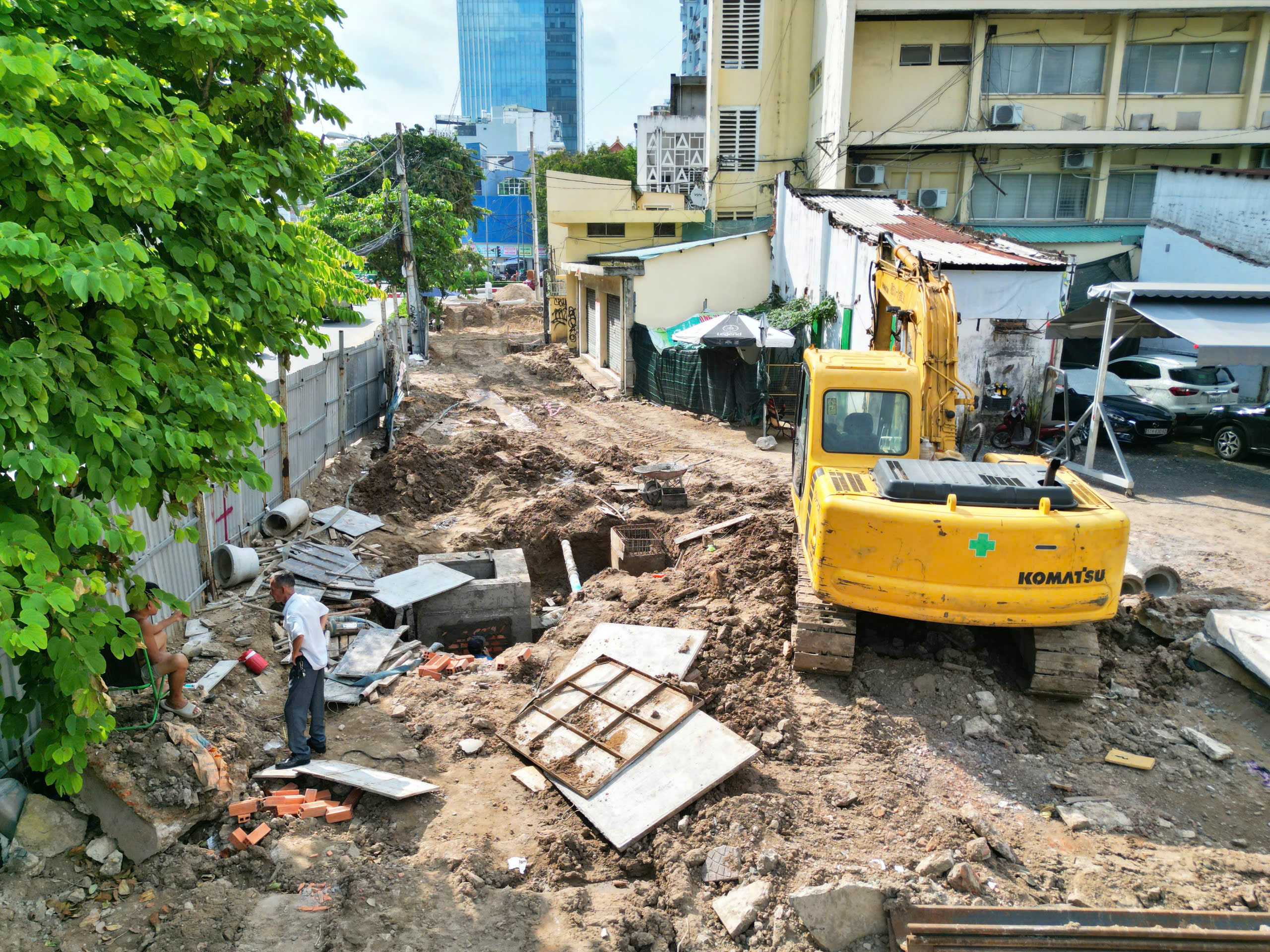 Loạt dự &aacute;n trọng điểm tại TP.HCM v&agrave;o giai đoạn tăng tốc - Ảnh 1.