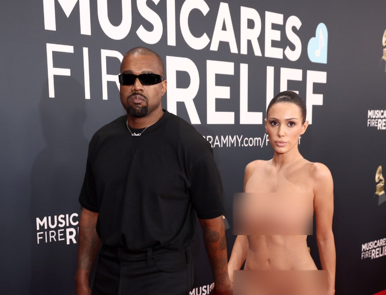 Vợ Kanye West g&acirc;y sốc tại thảm đỏ Grammy- Ảnh 3.