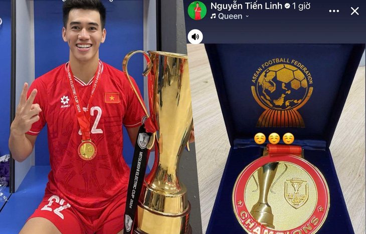 Vô địch AFF Cup được 1 tháng sao tuyển Việt Nam mới có huy chương- Ảnh 1. Vô địch AFF Cup được 1 tháng sao tuyển Việt Nam mới có huy chương- Ảnh 1.
