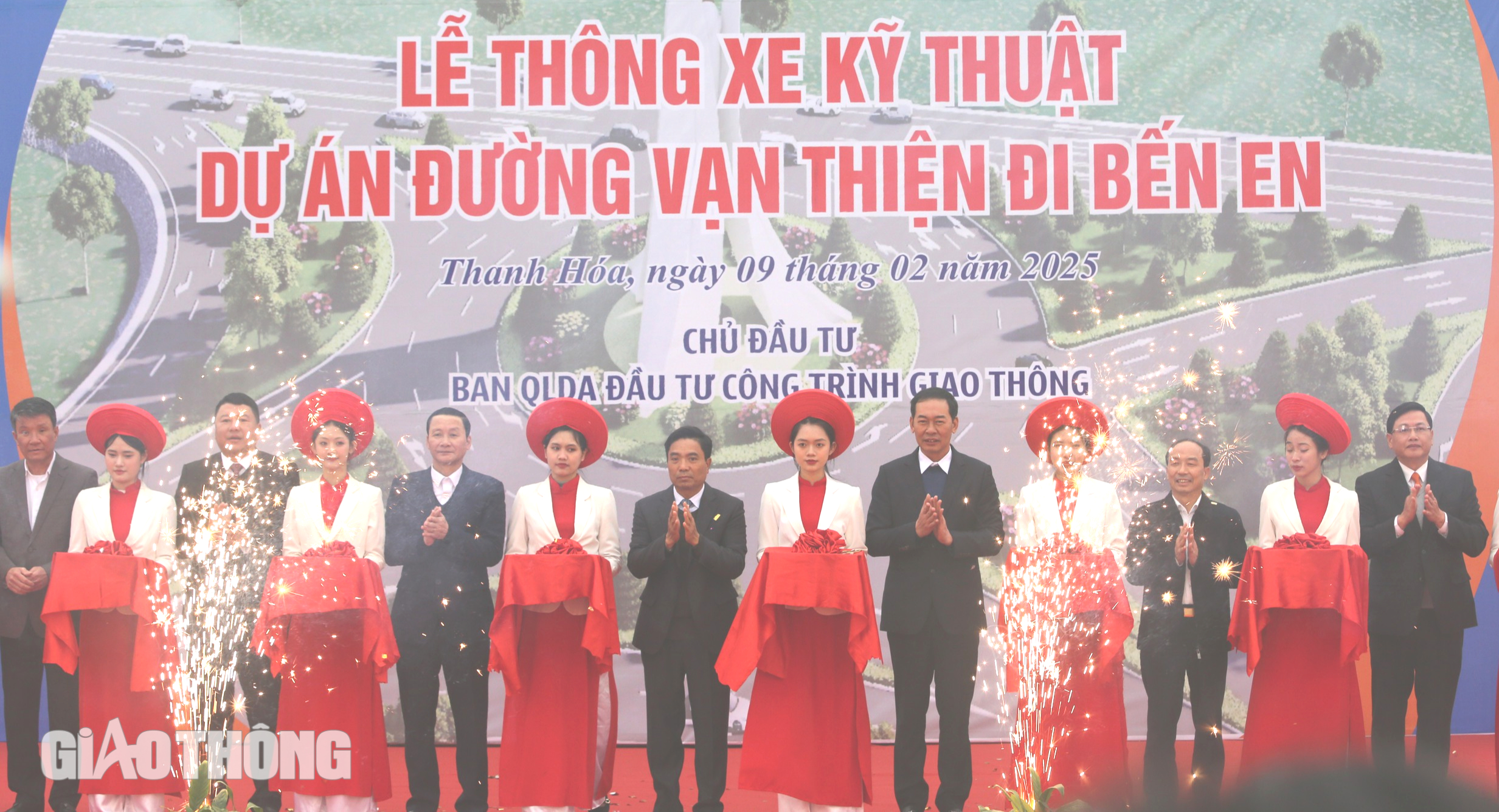 Th&ocirc;ng xe kỹ thuật hai tuyến đường ngh&igrave;n tỷ ở Thanh H&oacute;a- Ảnh 1.