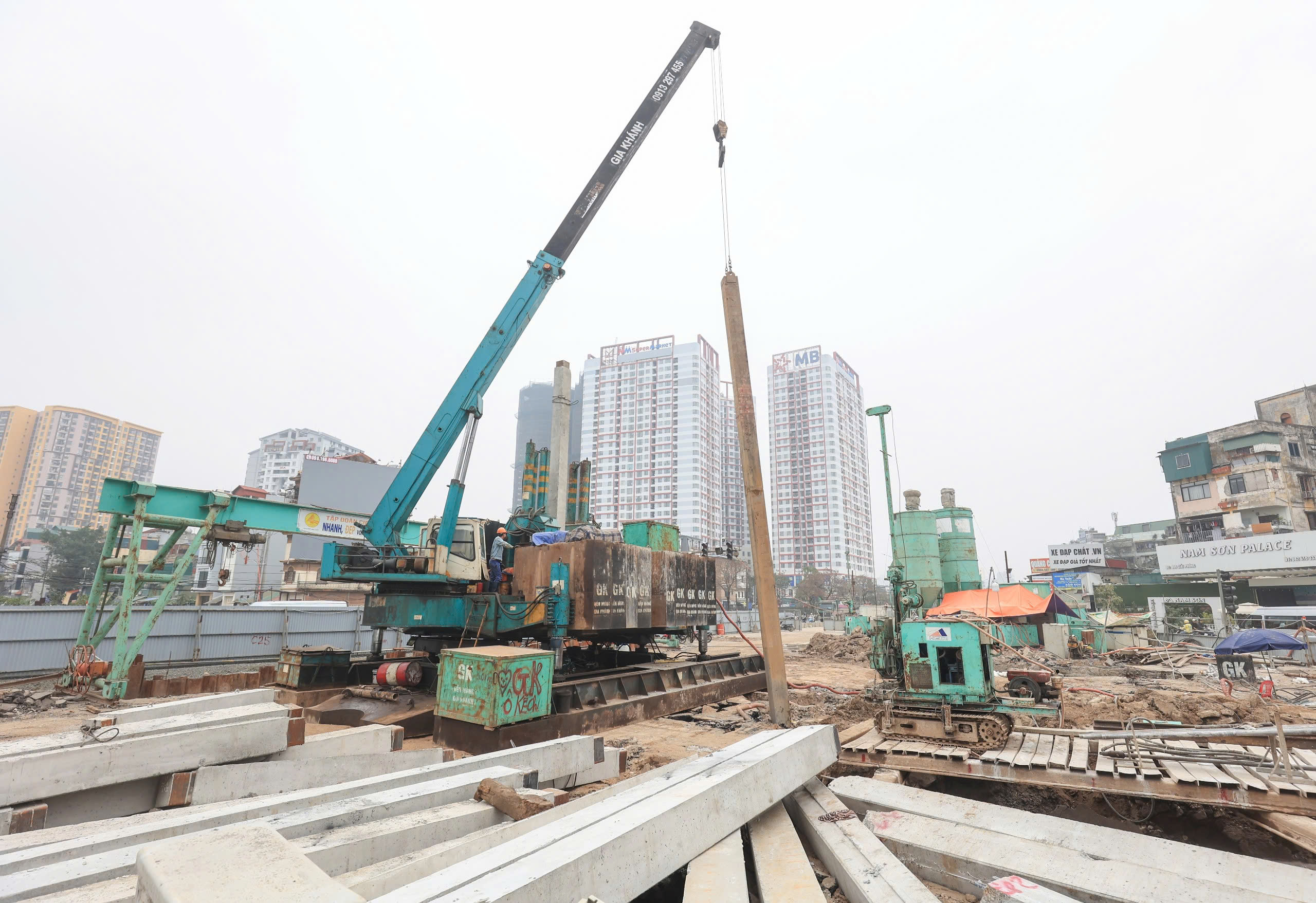 Toàn cảnh hầm chui Giải Phóng - Kim Đồng sau gần 2,5 năm thi công- Ảnh 7. Toàn cảnh hầm chui Giải Phóng - Kim Đồng sau gần 2,5 năm thi công- Ảnh 7.