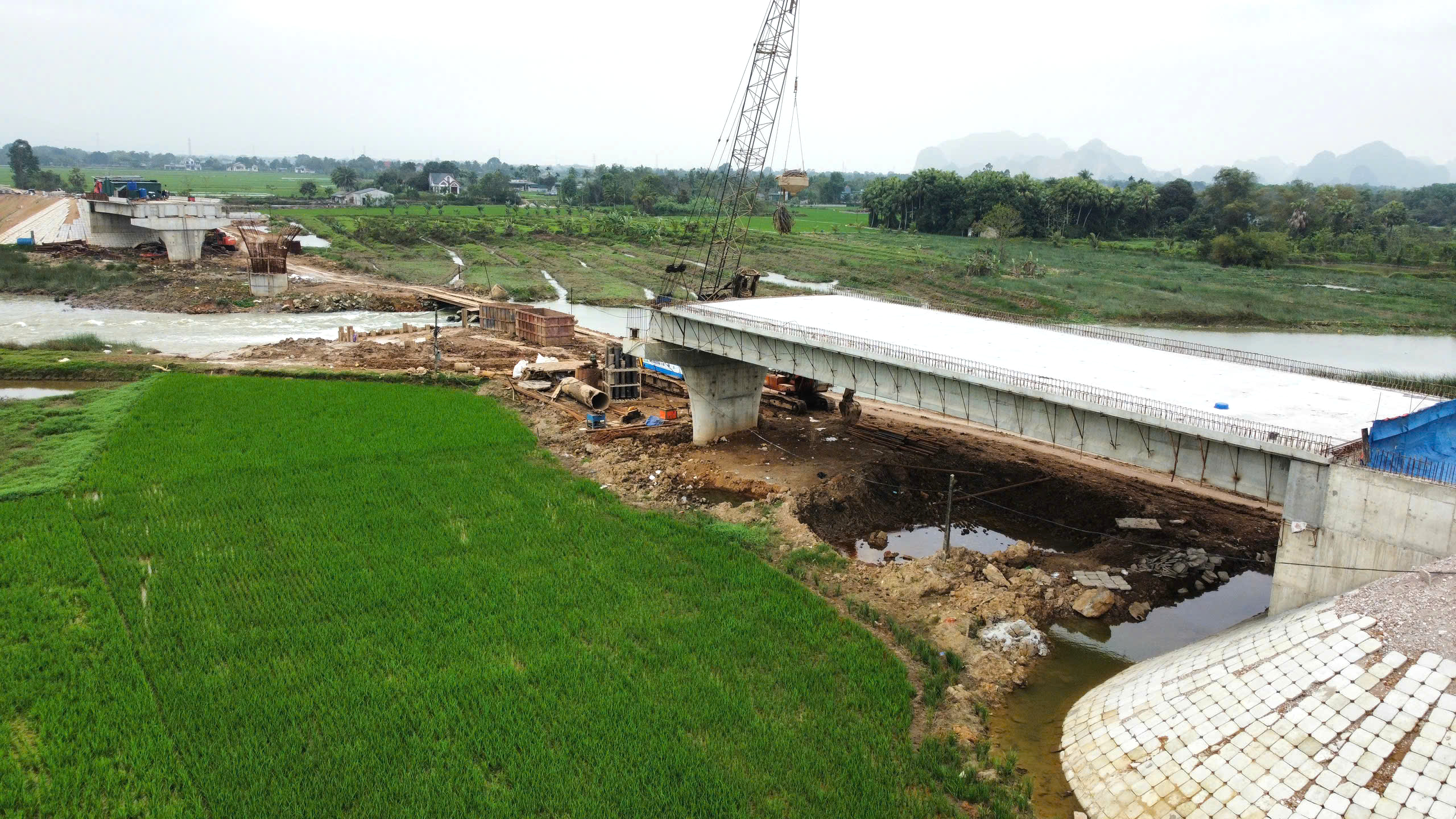Đường hơn 440 tỷ nối v&ugrave;ng ven biển ở Thanh H&oacute;a đến cao tốc dần h&igrave;nh th&agrave;nh- Ảnh 12.