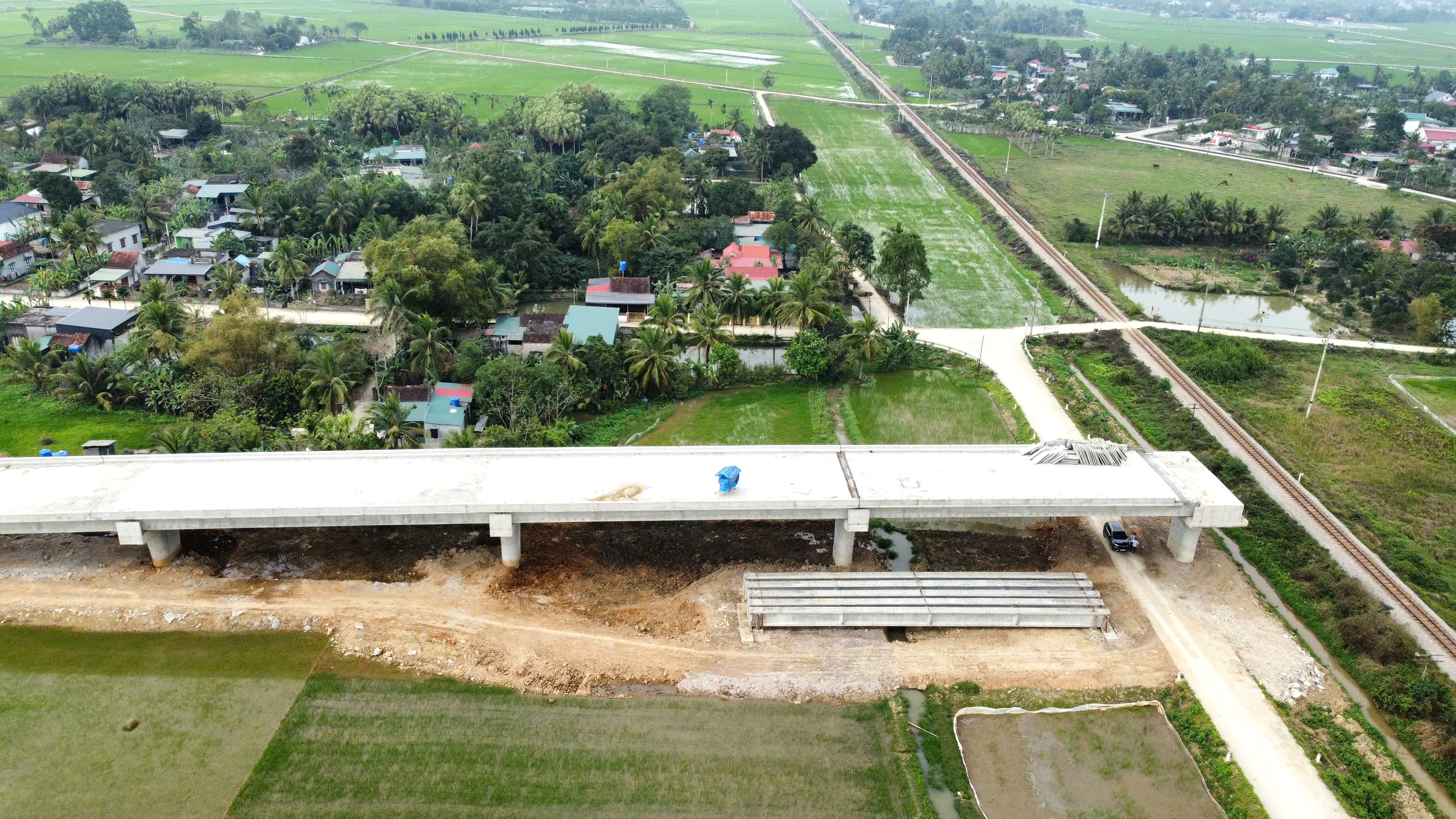 Đường hơn 440 tỷ nối v&ugrave;ng ven biển ở Thanh H&oacute;a đến cao tốc dần h&igrave;nh th&agrave;nh- Ảnh 13.